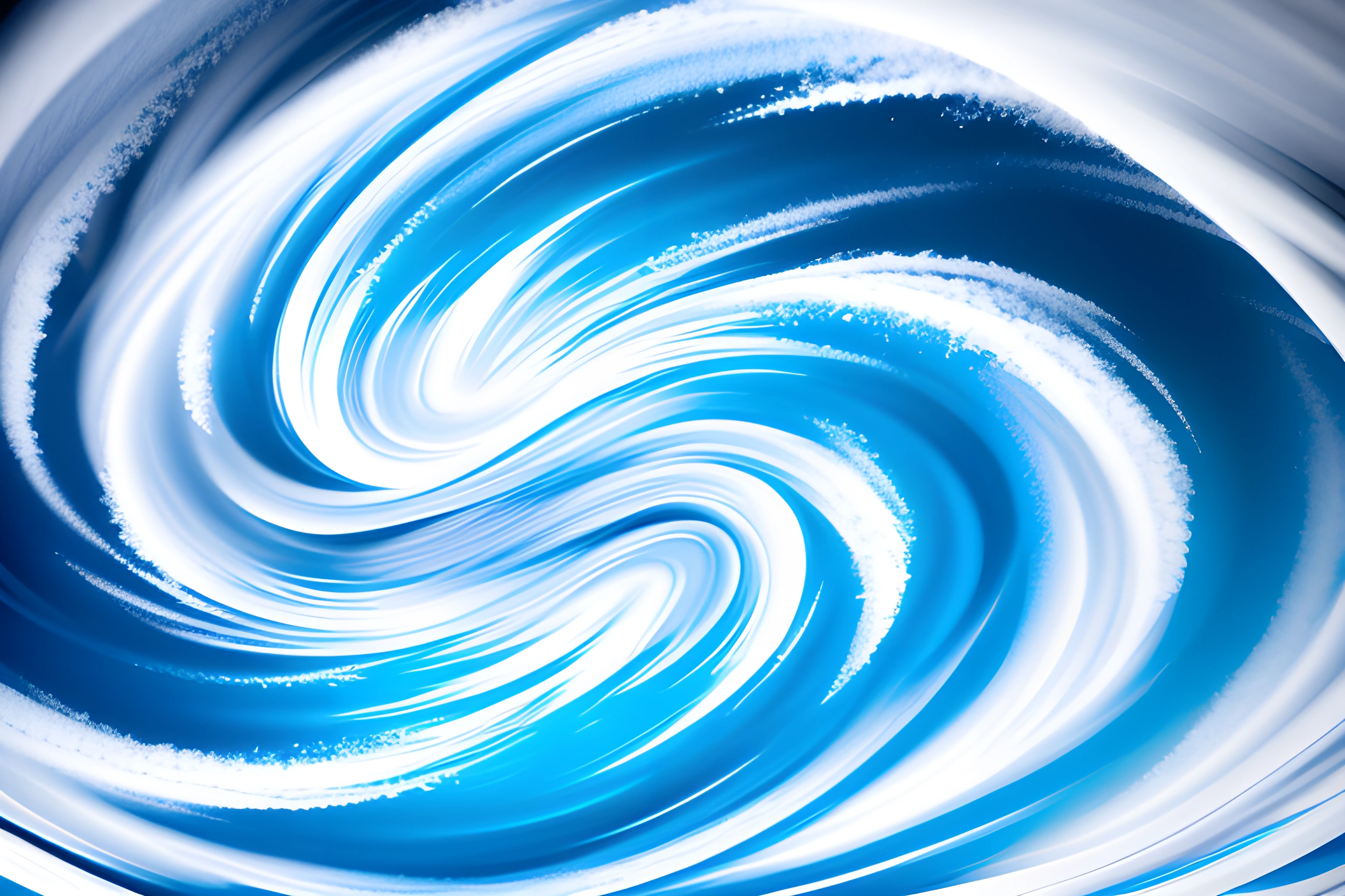 Abstract Blue and White Swirl Design - Free Download - AI Scribbles