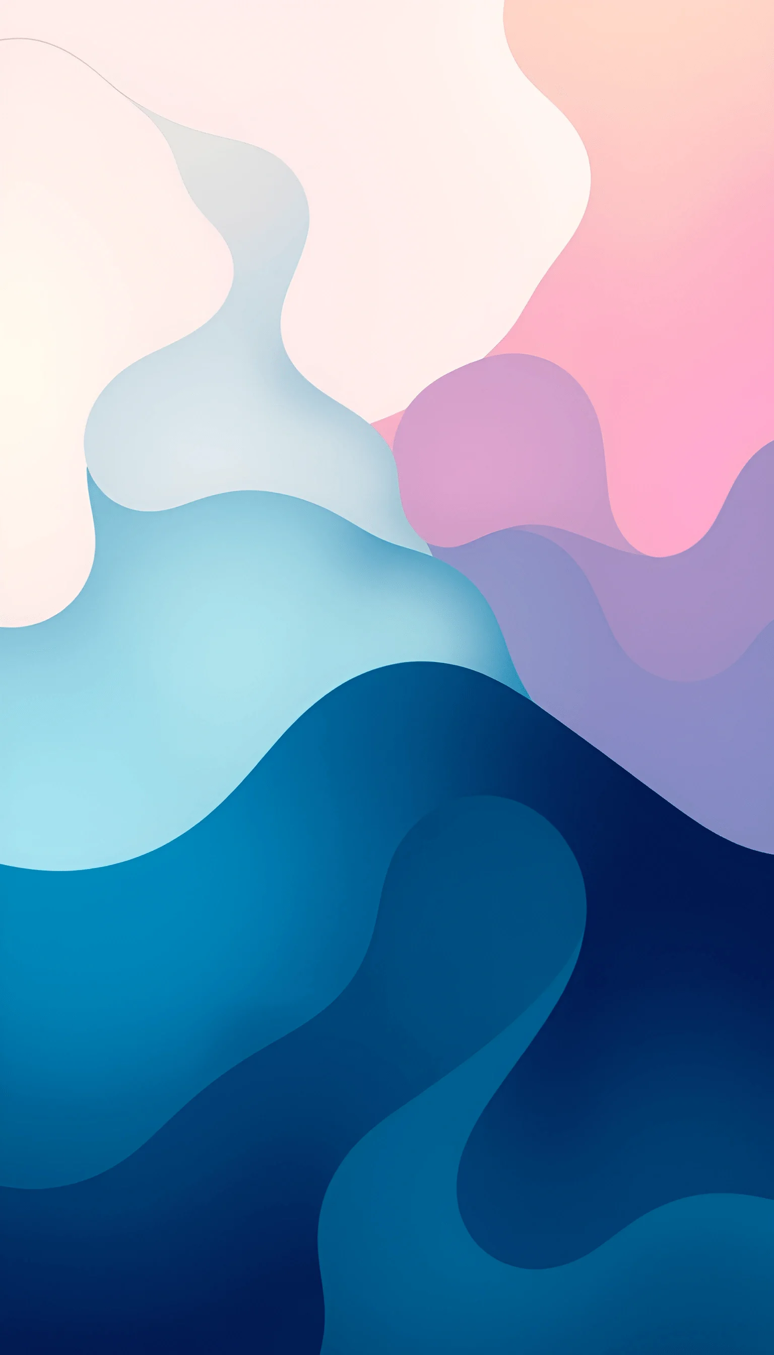 Abstract Fluid Color Waves - Free Download - AI Scribbles