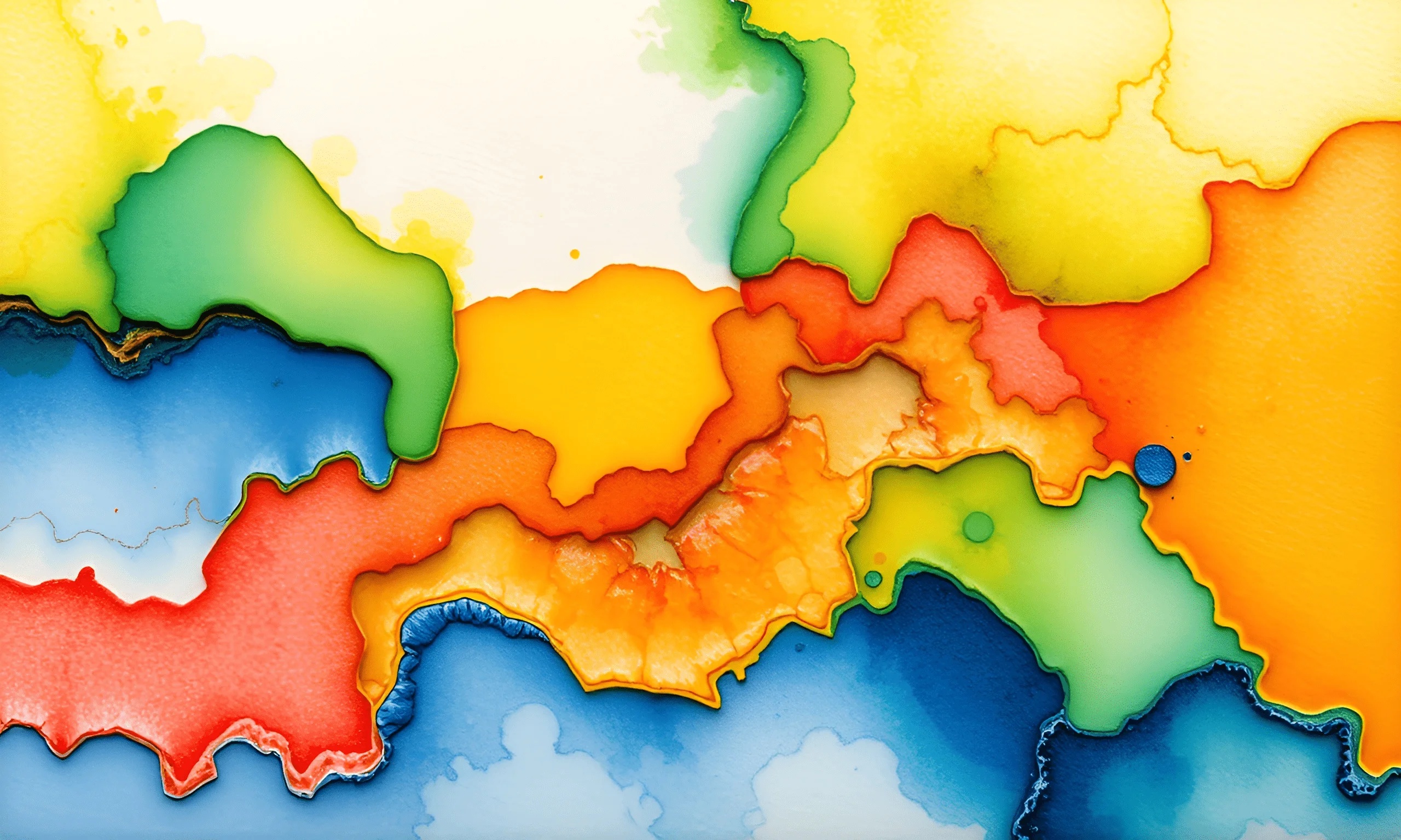 Colorful Abstract Alcohol Ink Art - Free Download - AI Scribbles