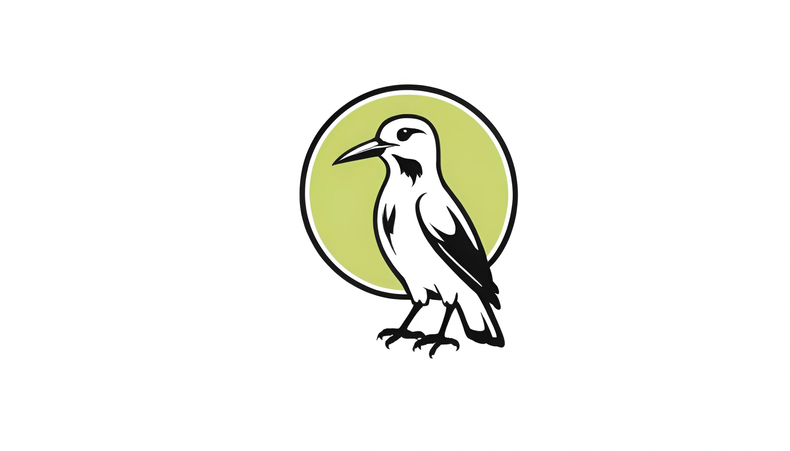 Minimalist Bird Illustration - Free Download - AI Scribbles
