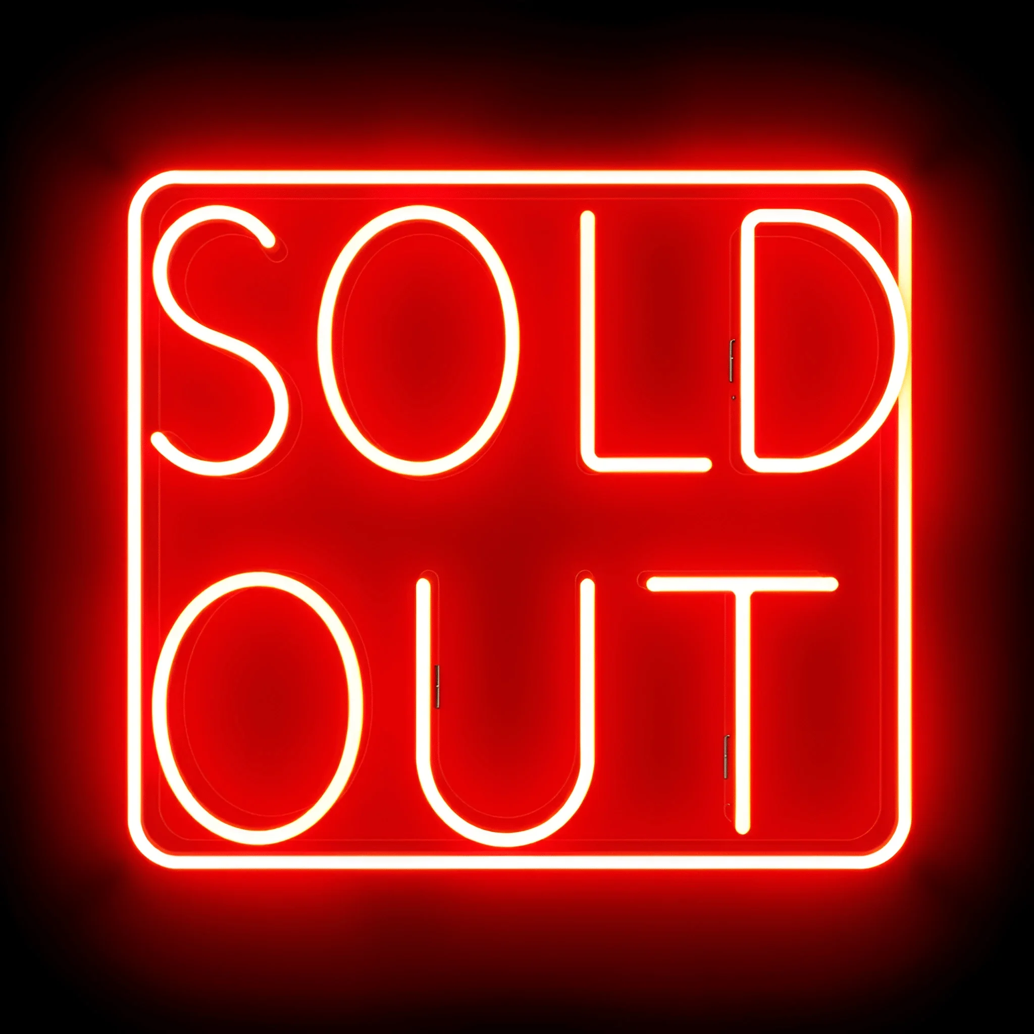 Sold Neon Color Red Neon Sold Out Sign - Free Download - AI Scribbles