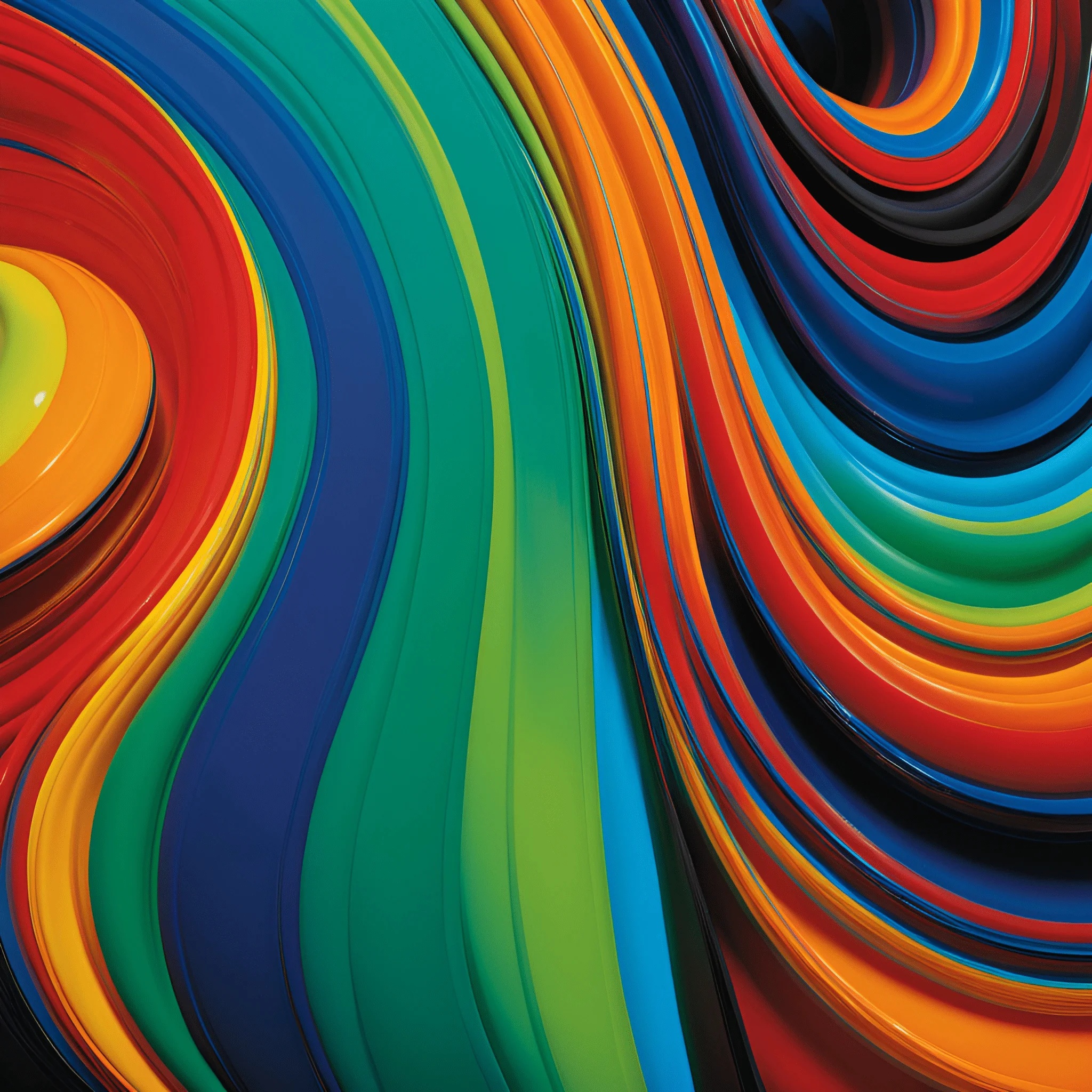 Abstract Wave Pattern High Resolution Jpg Colorful Abstract Wave Patterns - Free Download - AI Scribbles