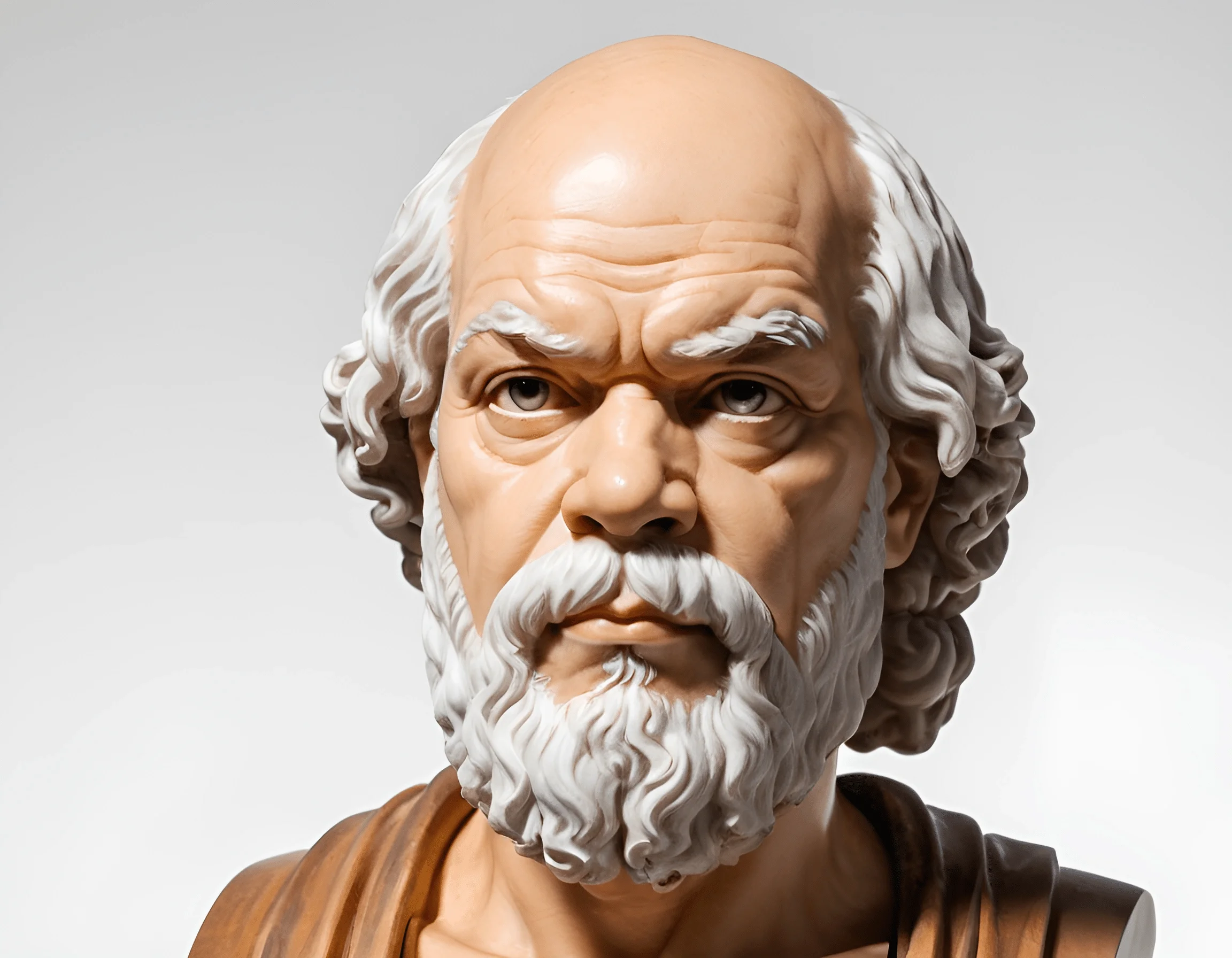 Socrates Bust Sculpture - Free Download - AI Scribbles