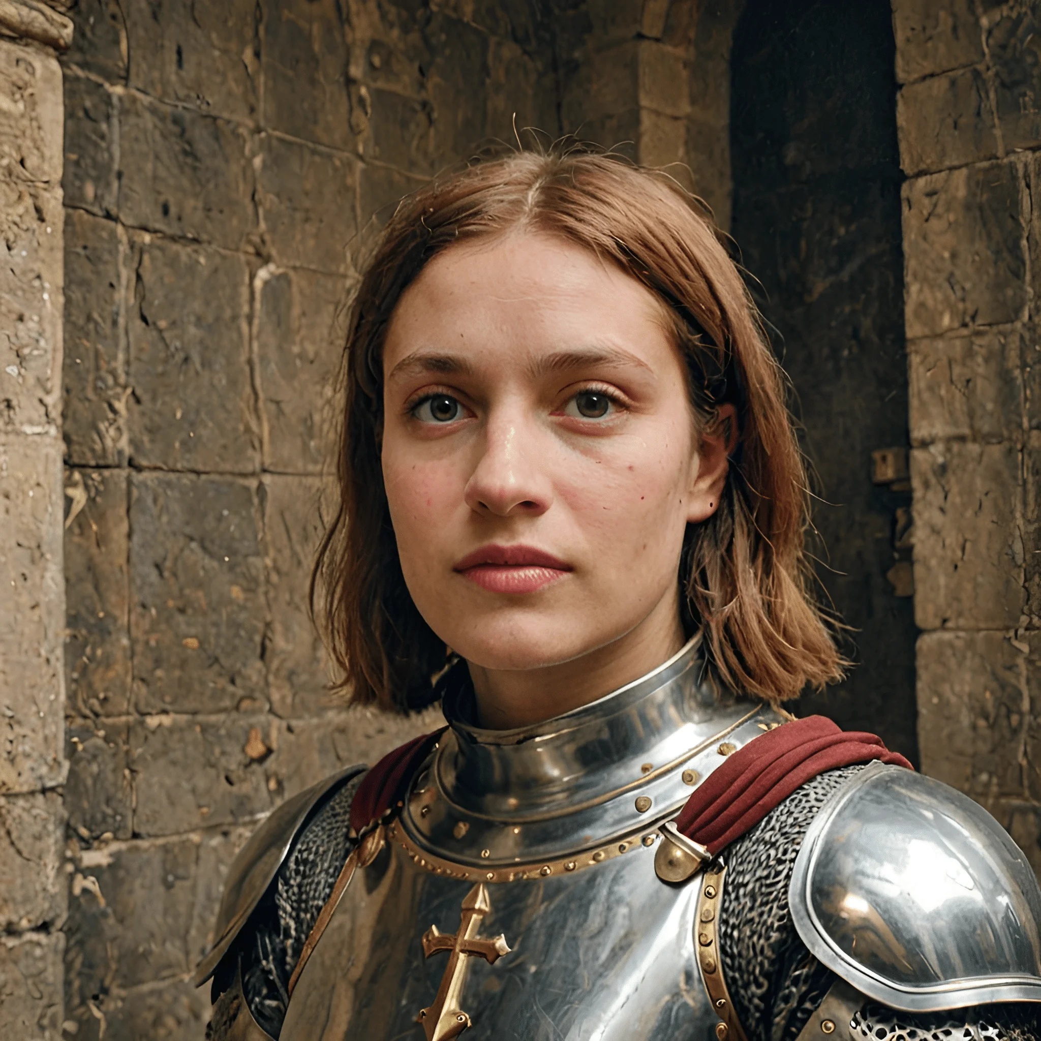 Female Knight in Shiny Armor - Free Download - AI Scribbles