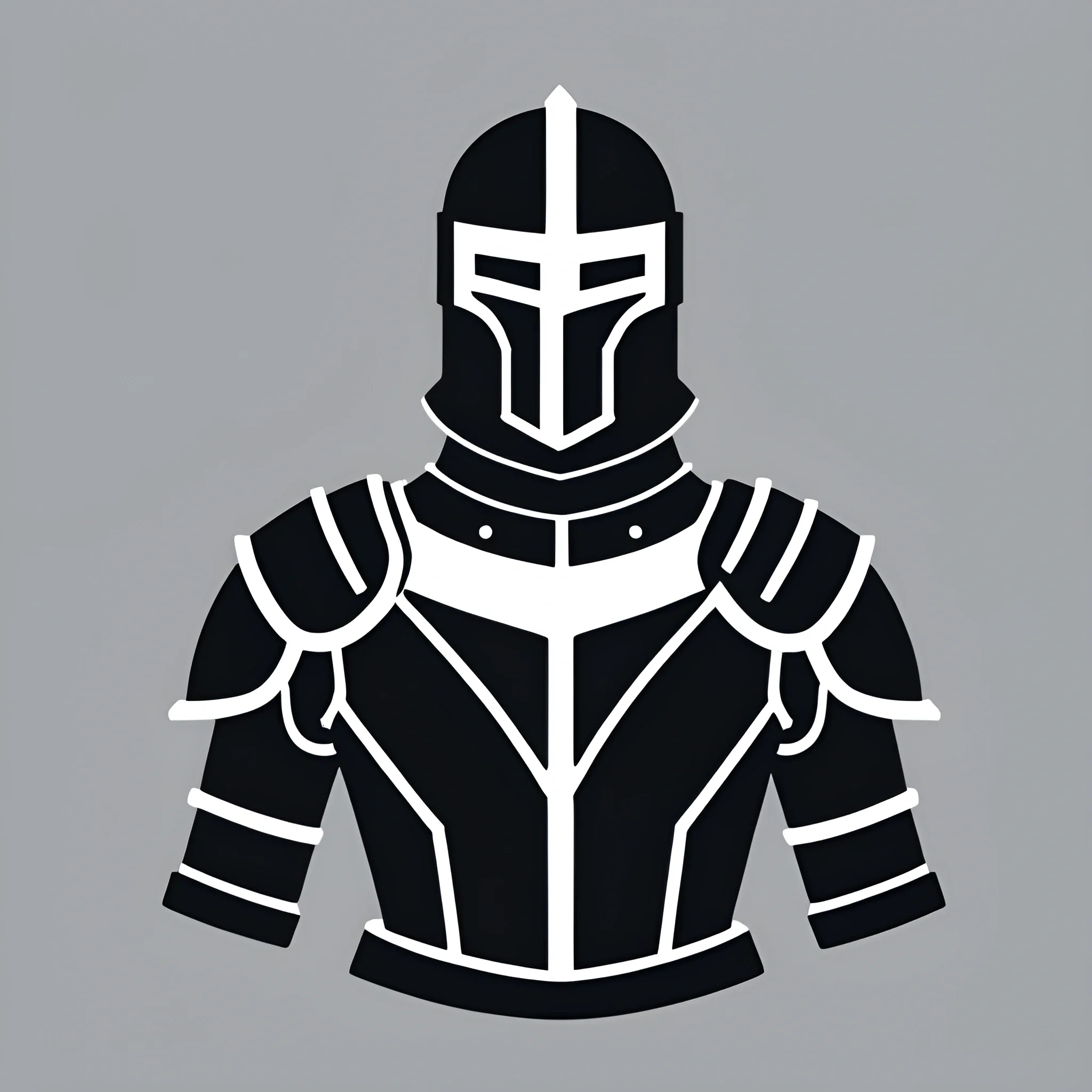 Medieval Knight Armor Icon - Free Download - AI Scribbles