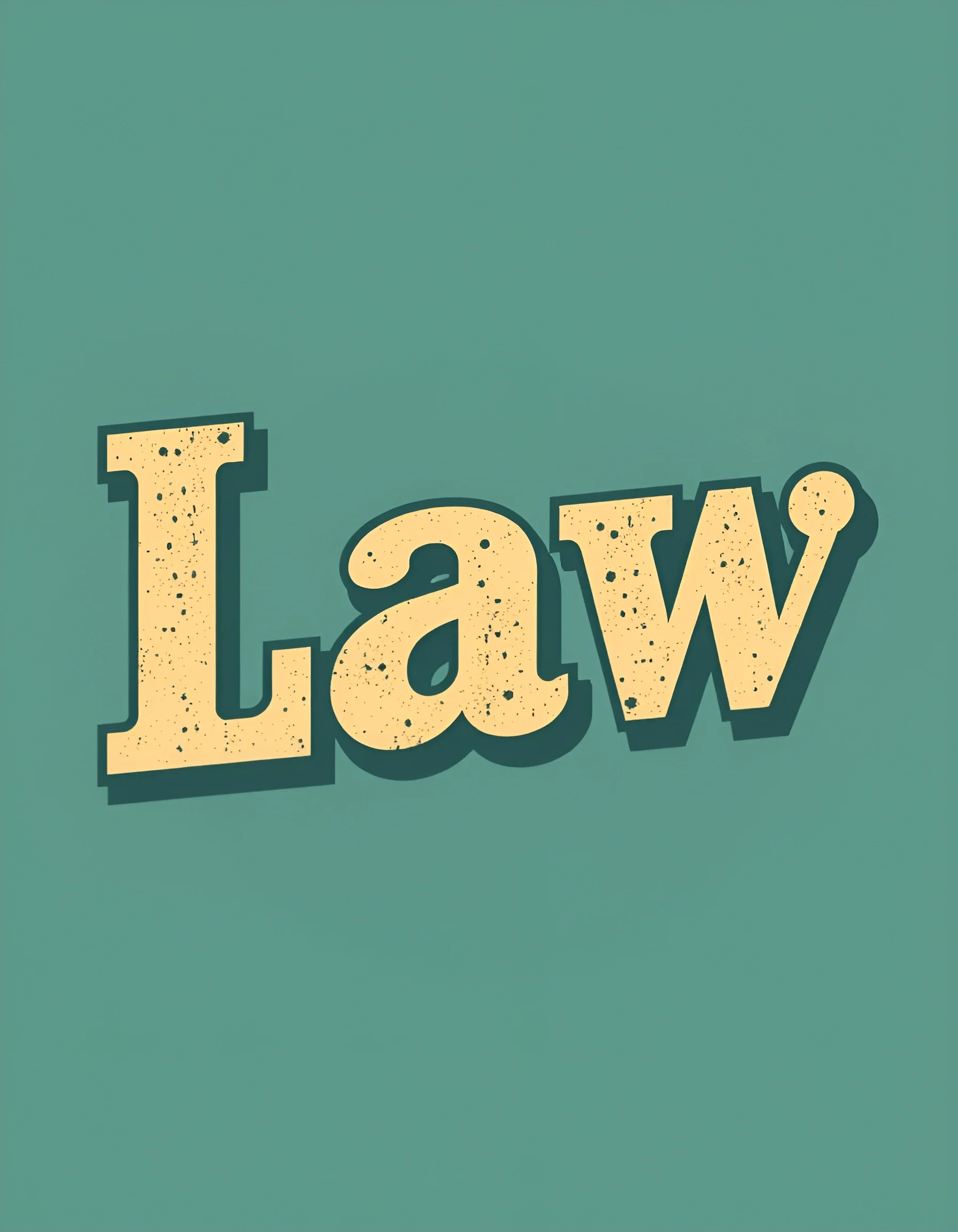Retro Style Law Text Illustration - Free Download - AI Scribbles