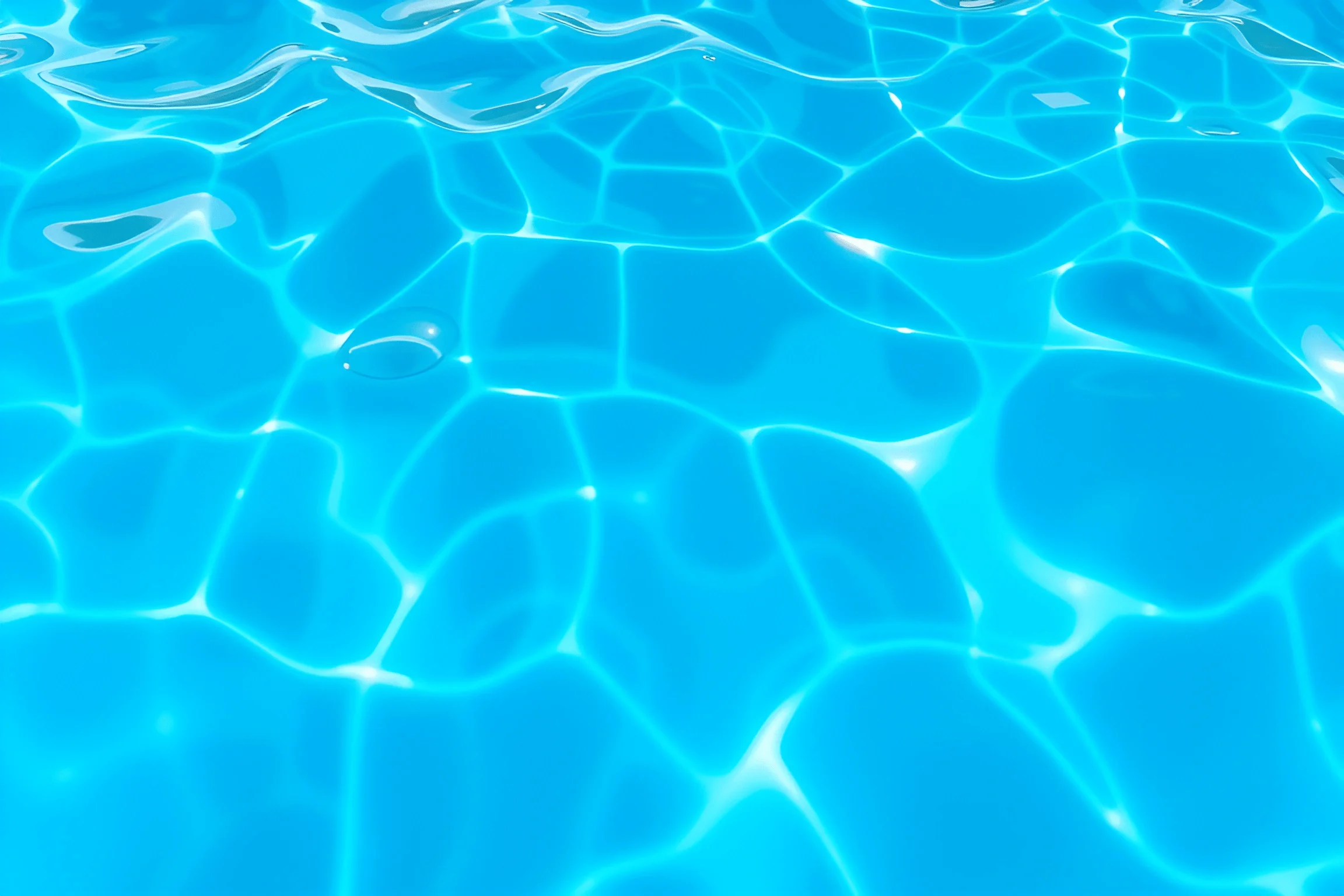 Close-Up Of Water Surface In Swimming Pool - Free Download - AI Scribbles