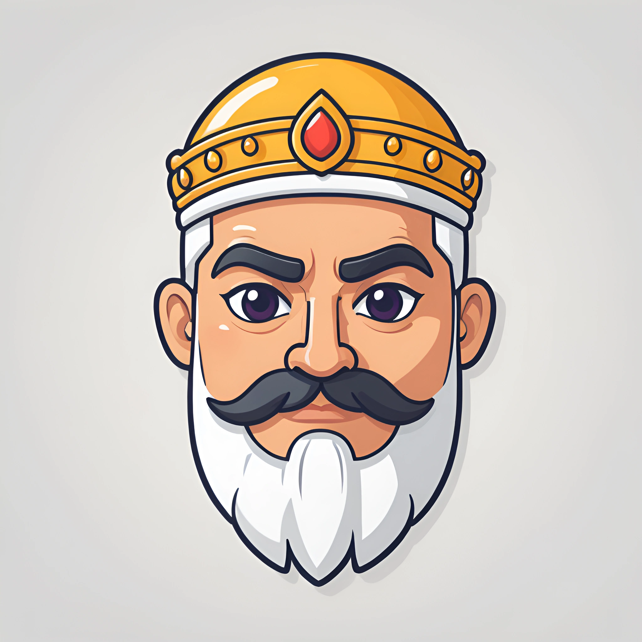 Animated King Character Illustration - Free Download - AI Scribbles