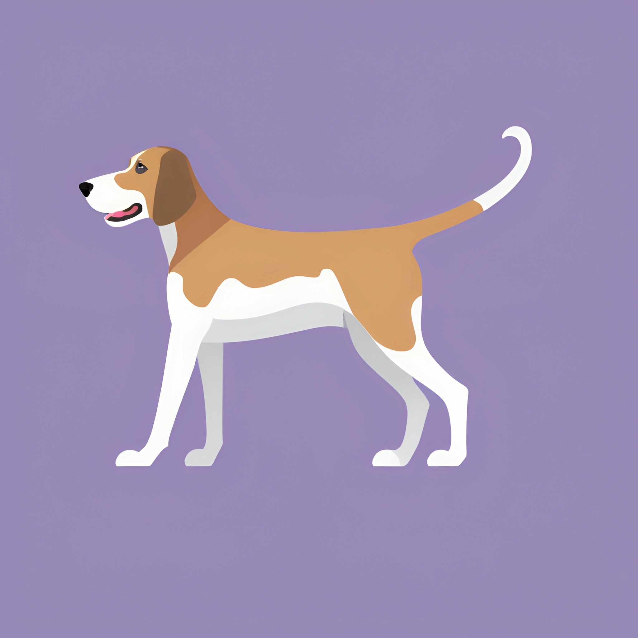 Beagle Illustration - Free Download - AI Scribbles