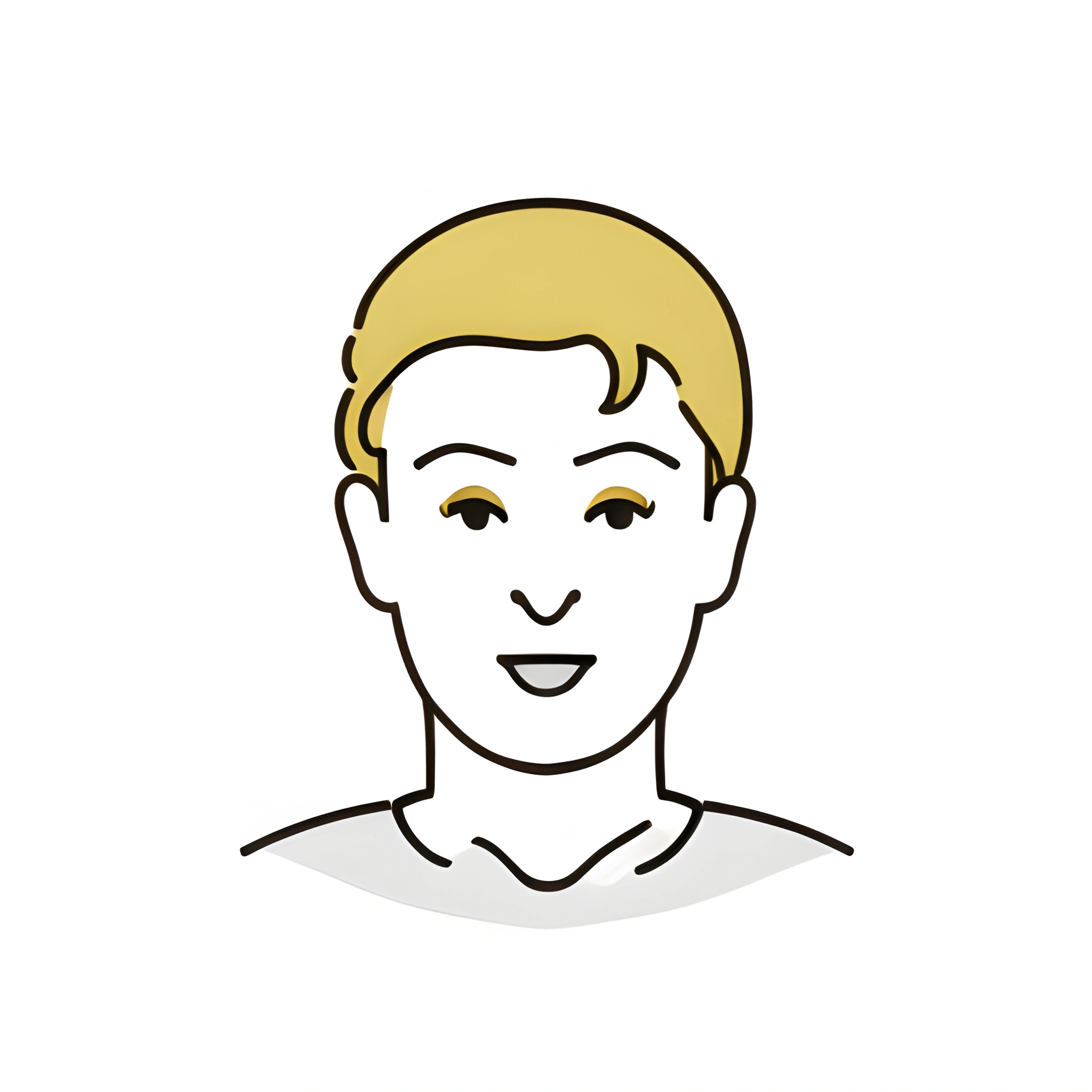 Portrait Simple Minimalist Portrait Illustration - Free Download - AI Scribbles