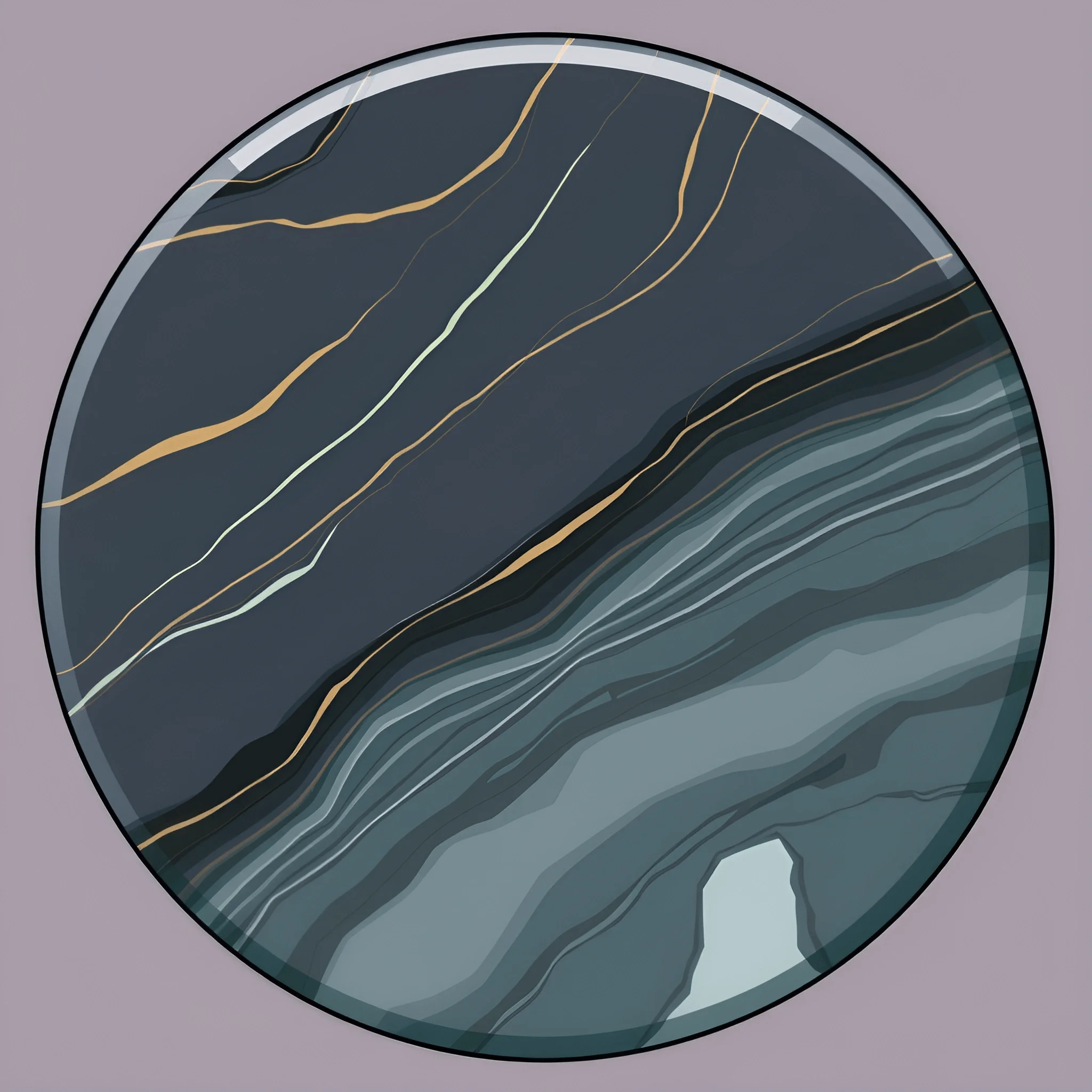 Geodescent Pattern Abstract Geode Pattern - Free Download - AI Scribbles