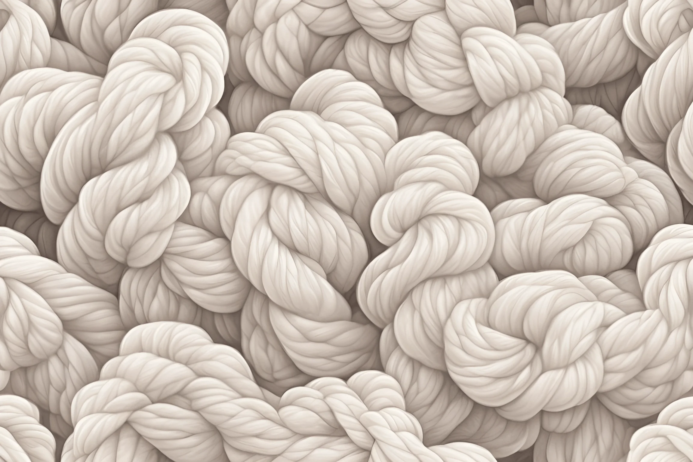 Texture Artwork Rope Tangled Beige Rope Texture - Free Download - AI Scribbles