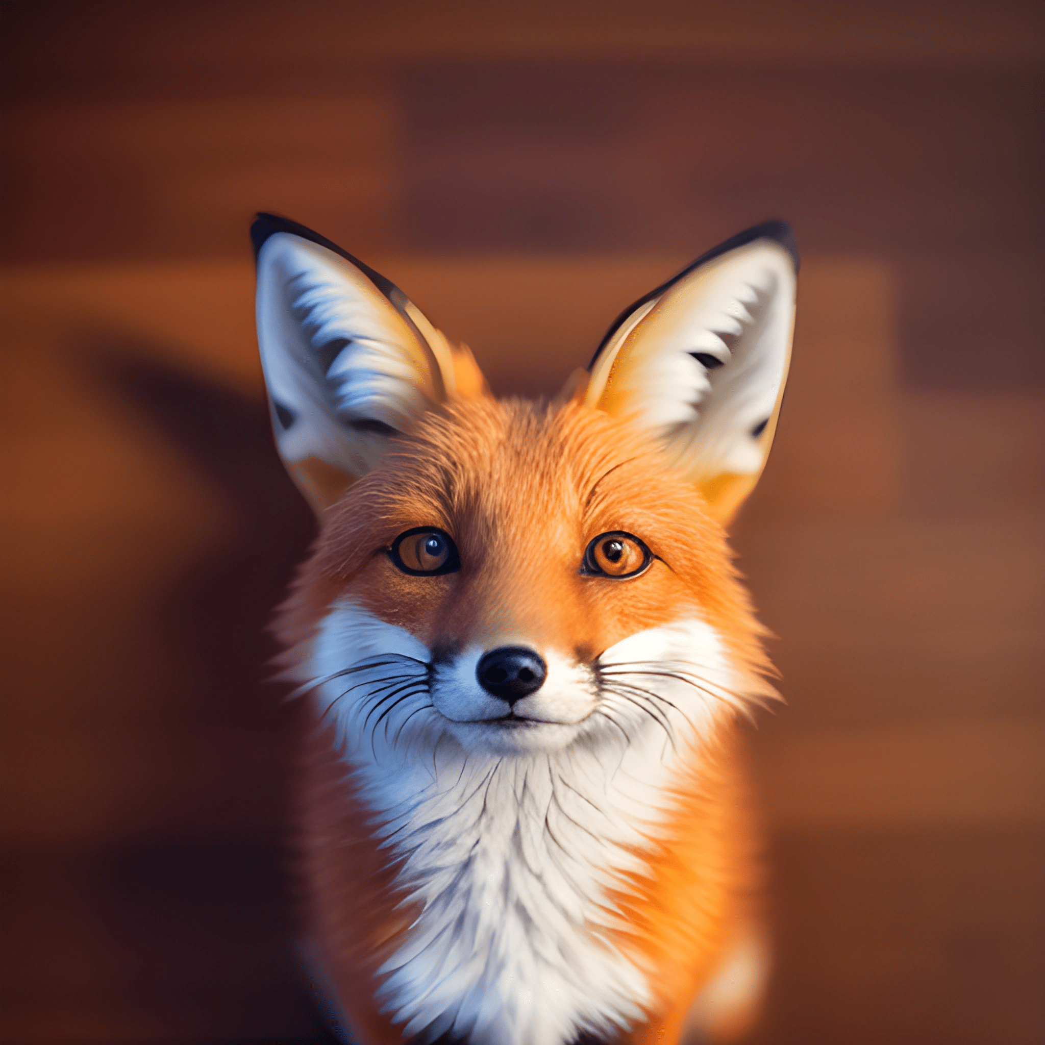Adorable Fox Portrait - Free Download - AI Scribbles