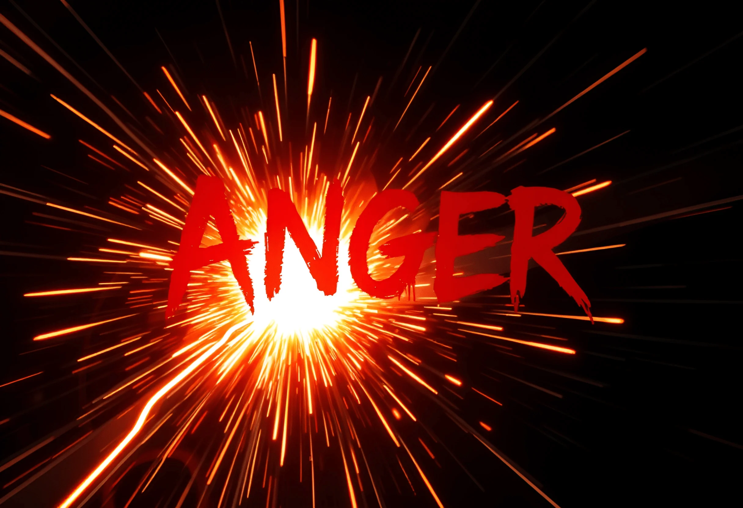 Exploding In Anger Explosion Illustration Representing Anger - Free Download - AI Scribbles