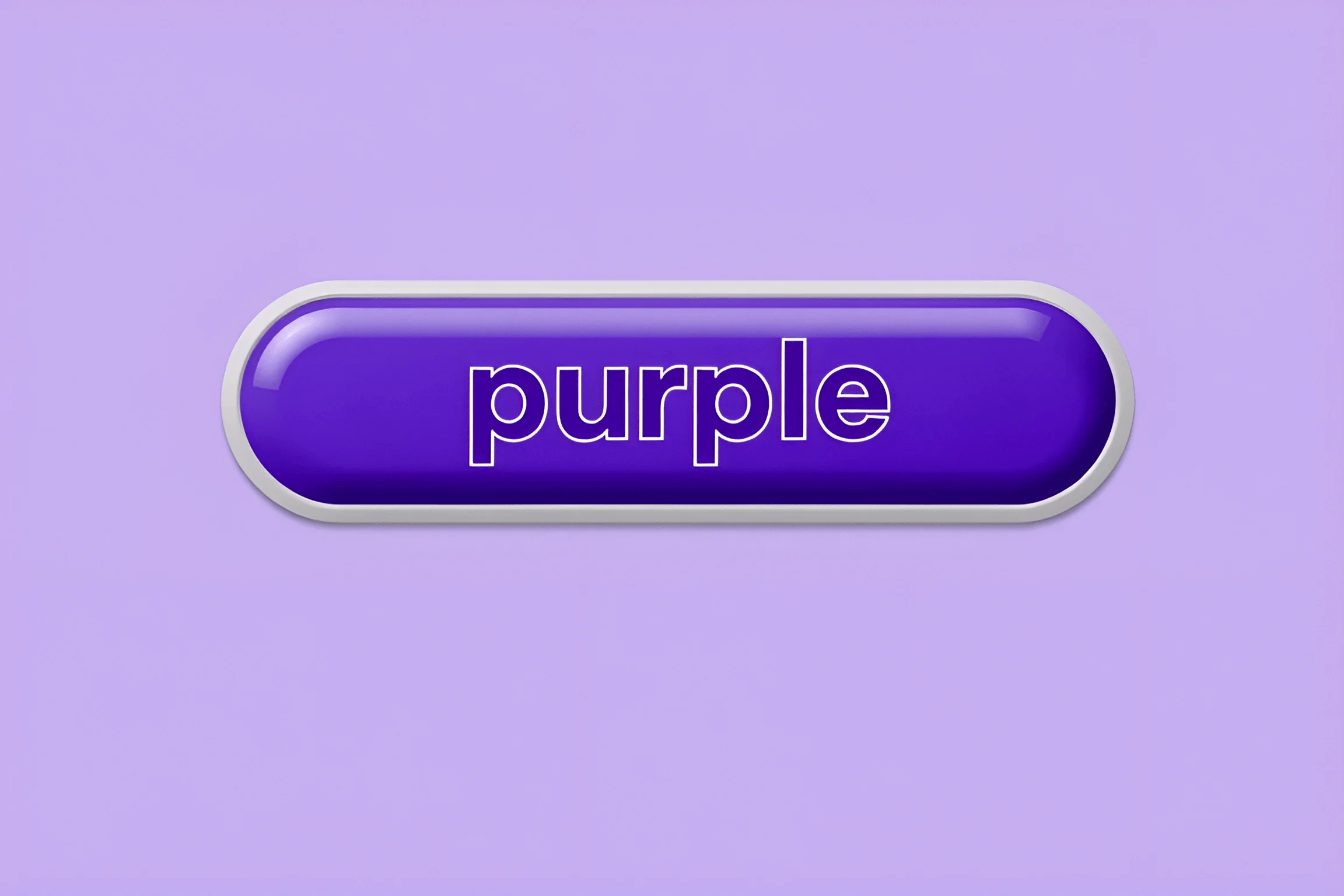 Sound Button Color Puple Rectangle Glossy Purple Button On Light Purple Background - Free Download - AI ...