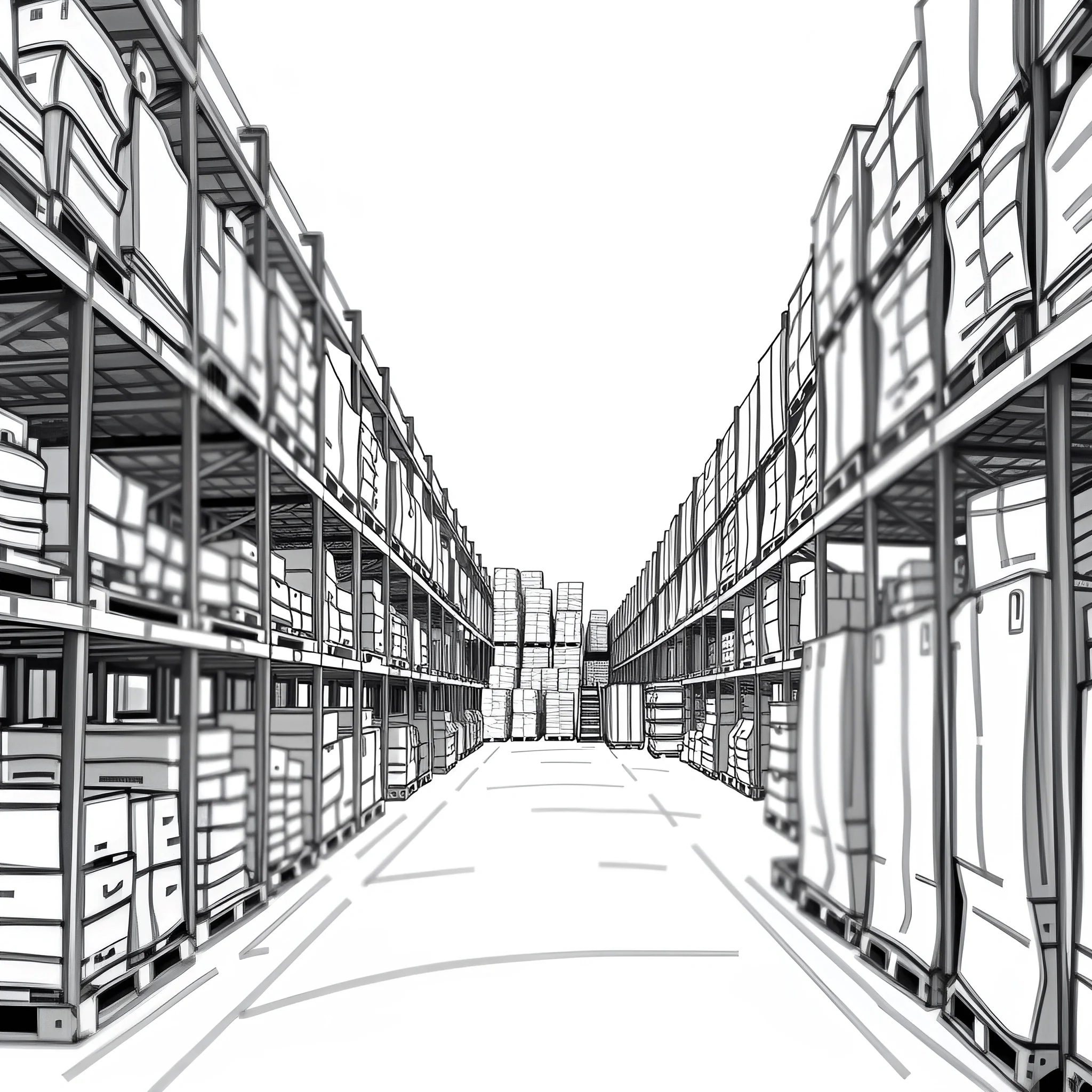 Monochrome Warehouse Storage Racks Free Download AI Scribbles monochrome-warehouse-storage-racks-free-download-ai-scribbles