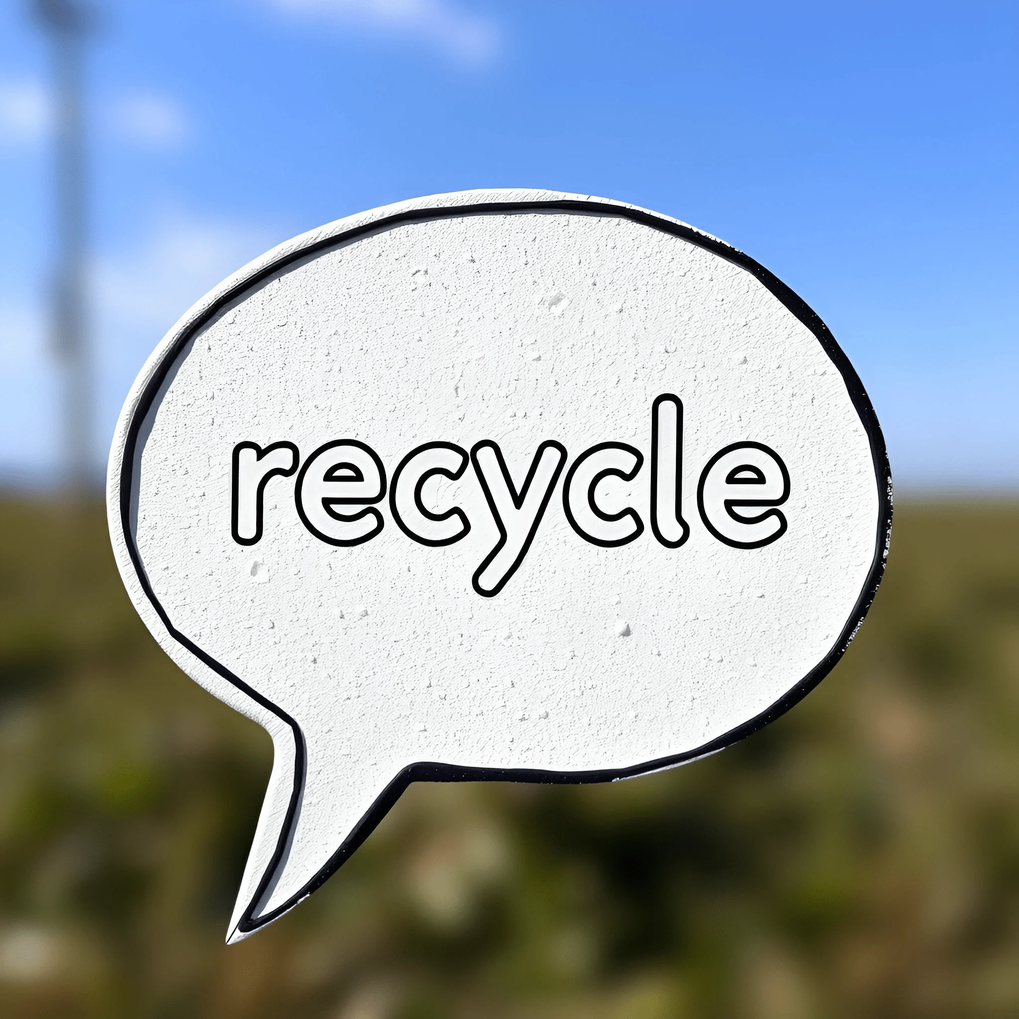 Gmarecycle Sign Recycle Sign in Nature - Free Download - AI Scribbles