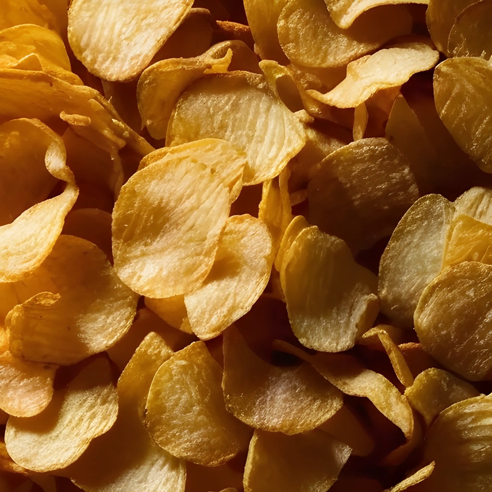 Golden Potato Chips - Free Download - AI Scribbles