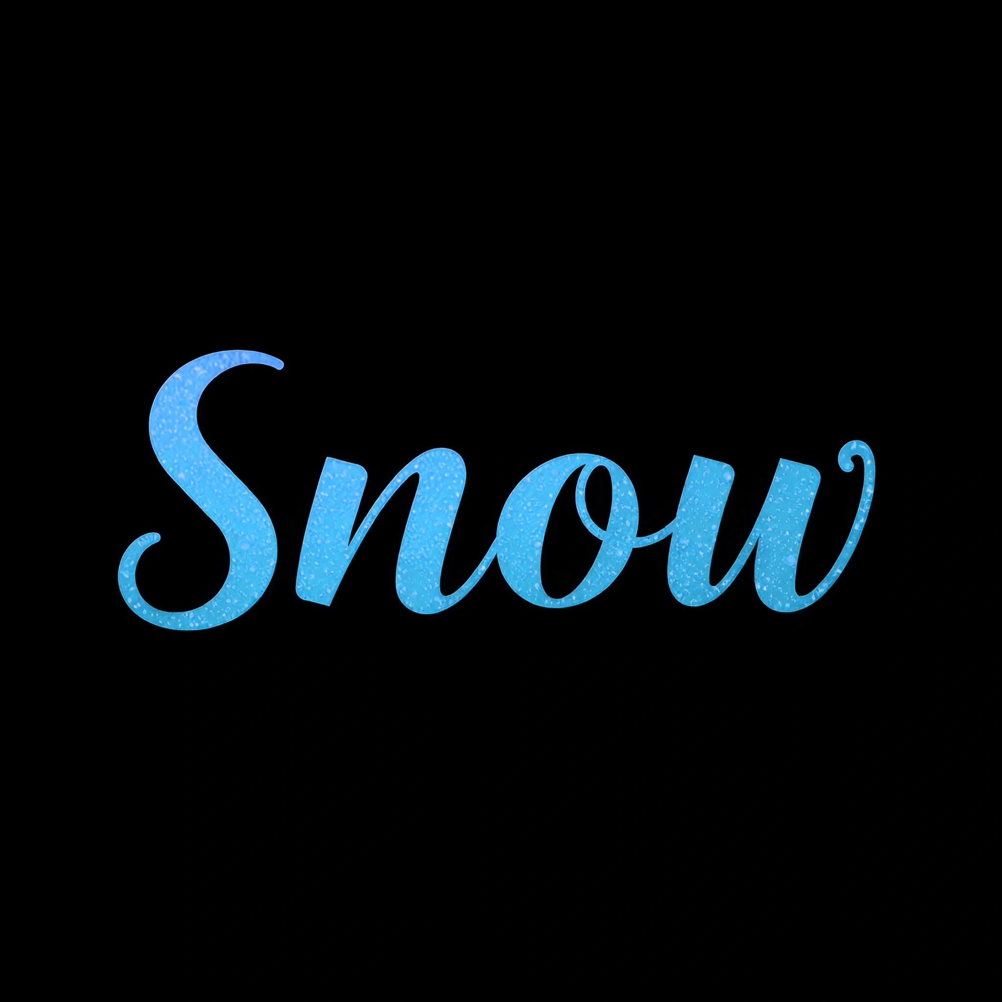 Snow Text Background Snow Text Design - Free Download - AI Scribbles