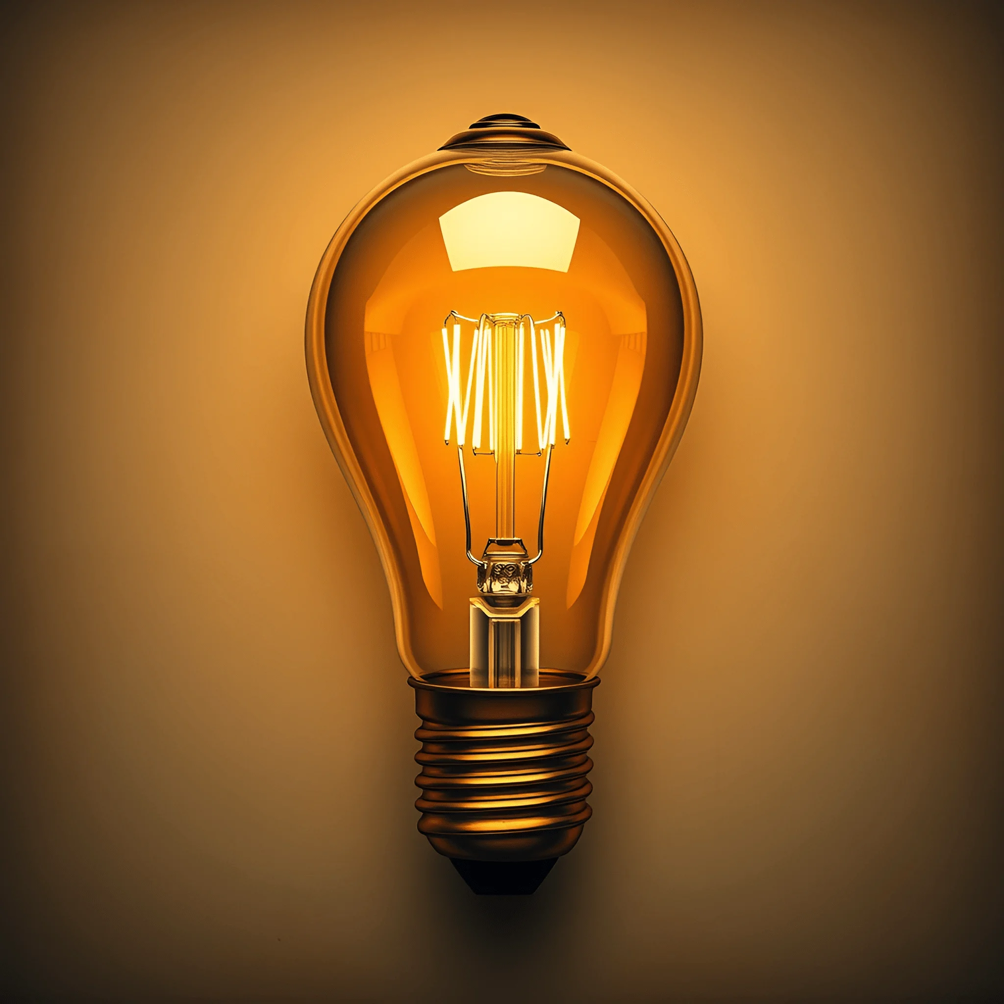 Vintage Edison Light Bulb - Free Download - AI Scribbles