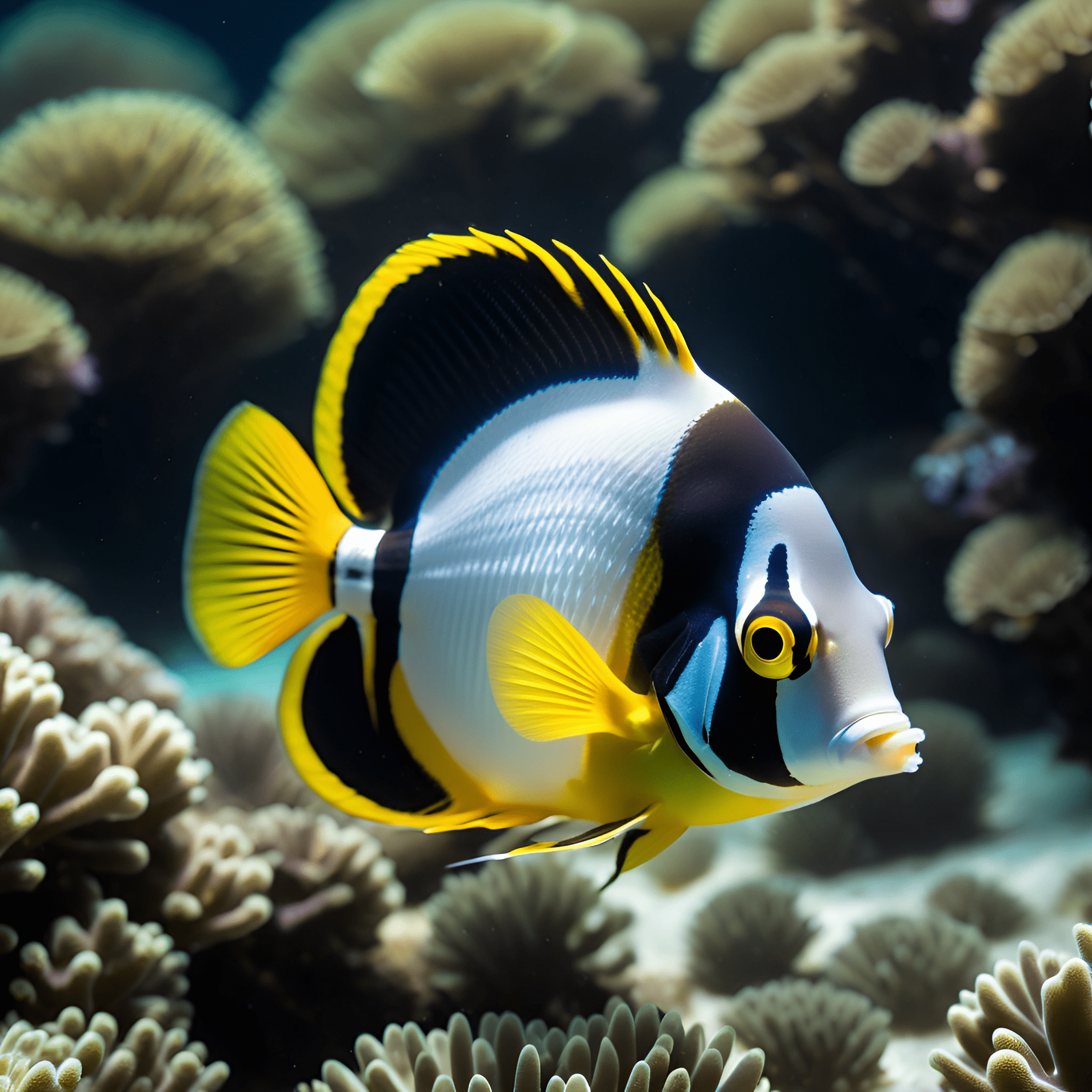 Colorful Tropical Fish in Coral Reef - Free Download - AI Scribbles