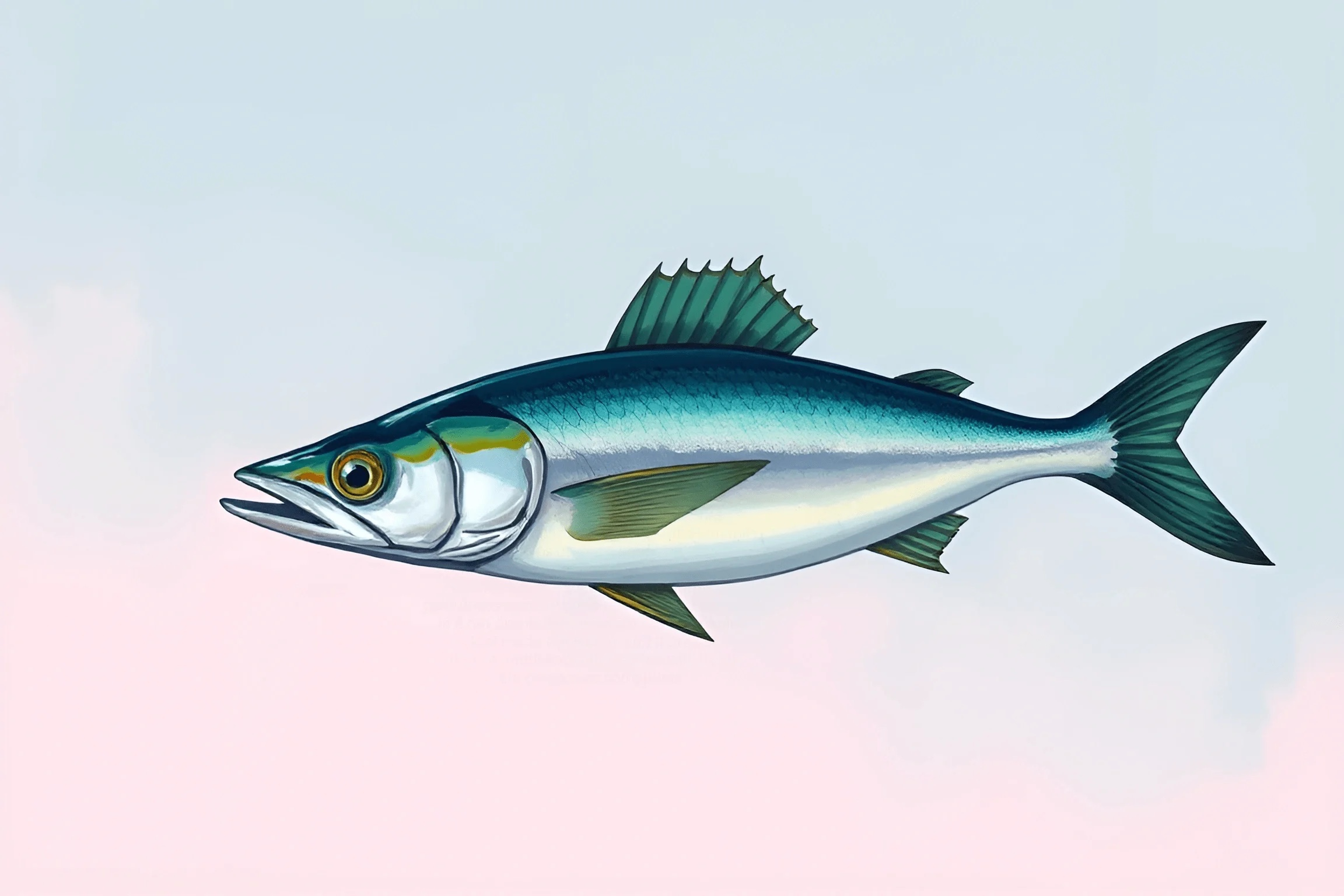 Fish Rbc Illustration Realistic Illustration of a Fish - Free Download - AI Scribbles