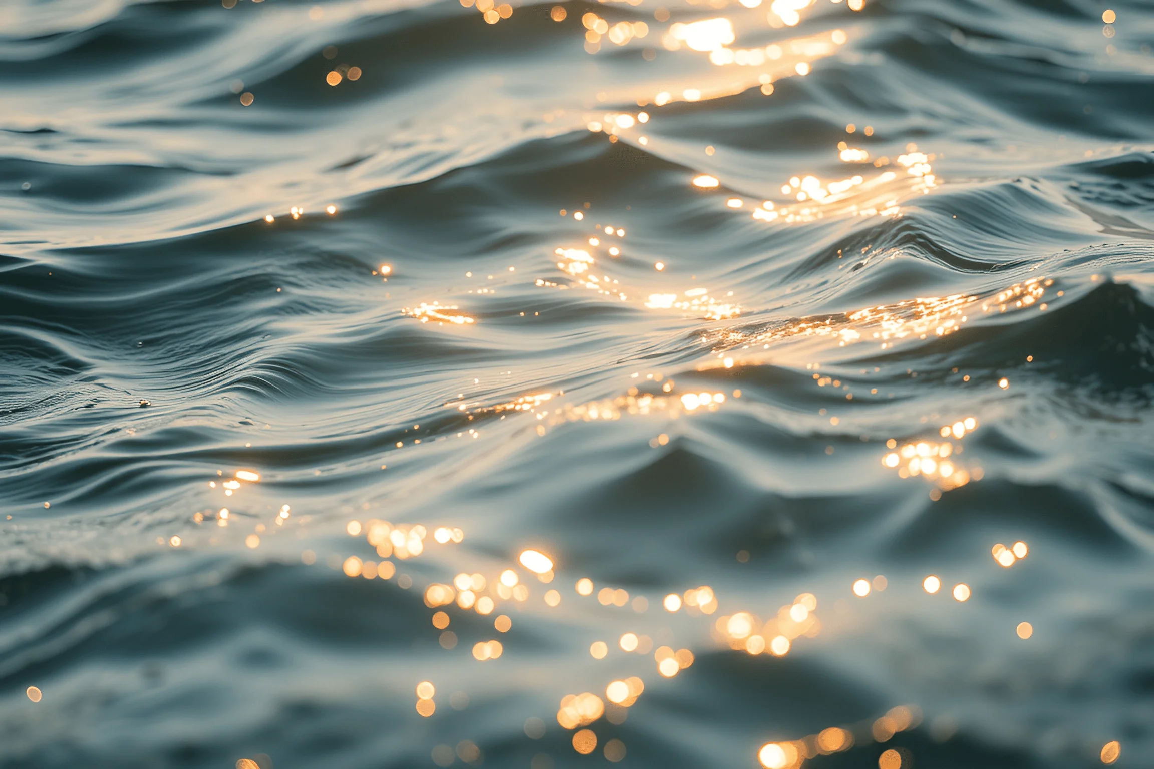 Sunlight Line Reflection Sunlight Reflections on Ocean Waves - Free Download - AI Scribbles