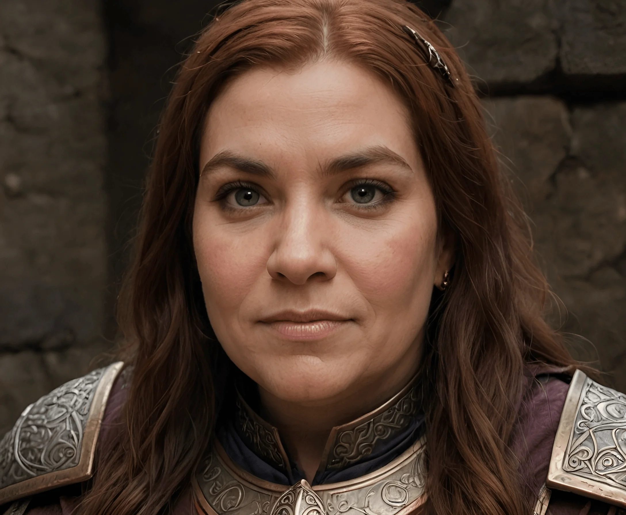 Medieval Female Knight Portrait - Free Download - AI Scribbles