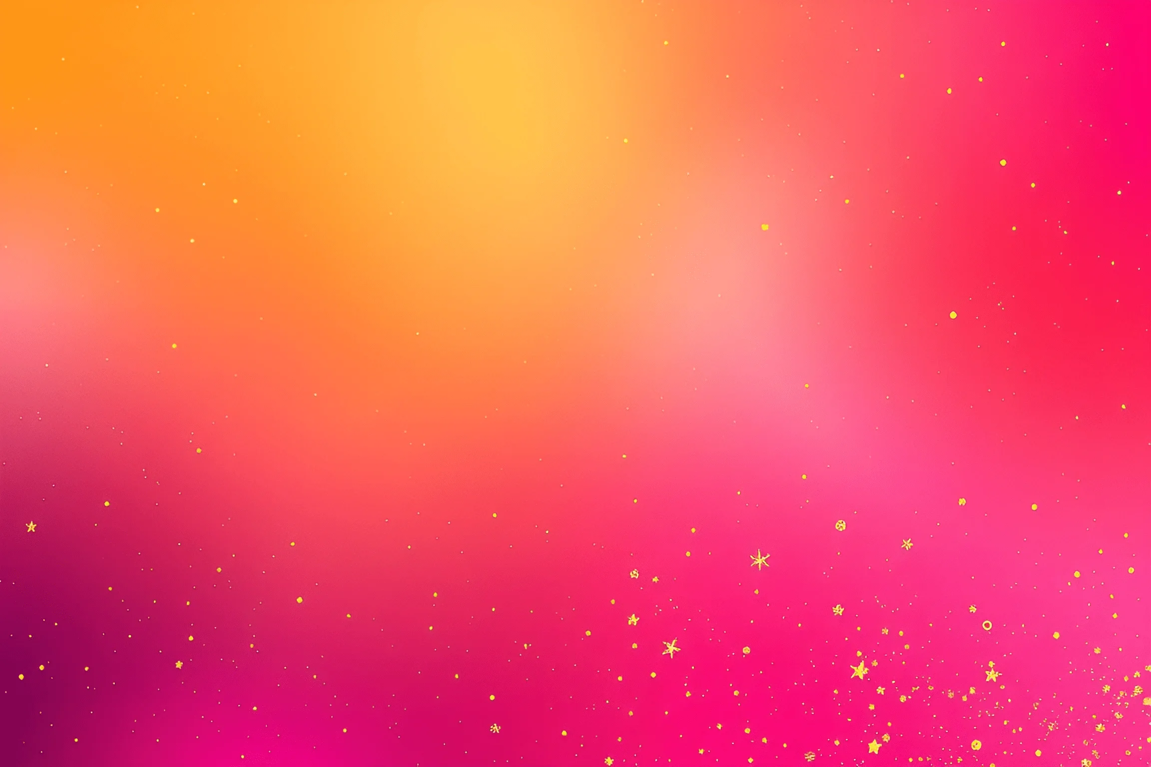 Gradient Background With Yellow Star Particles - Free Download - AI ...