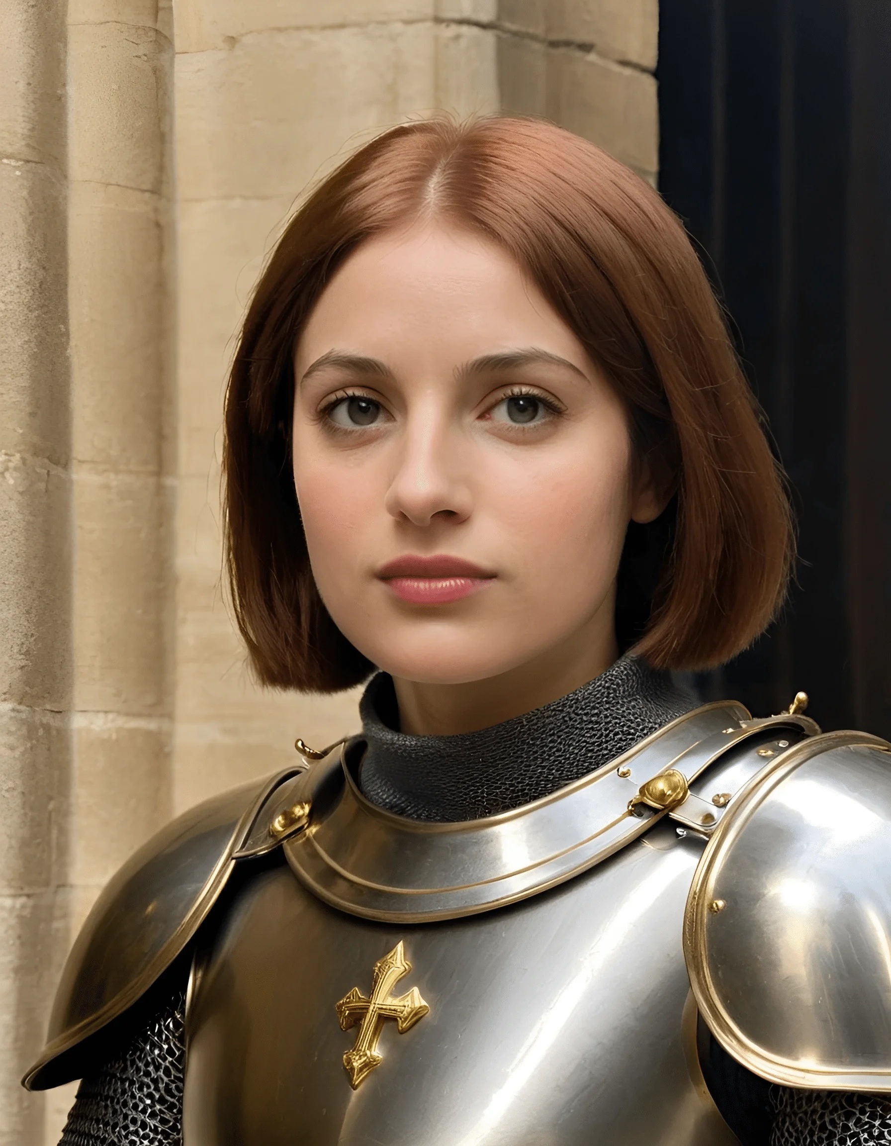 Female Knight in Armor - Free Download - AI Scribbles