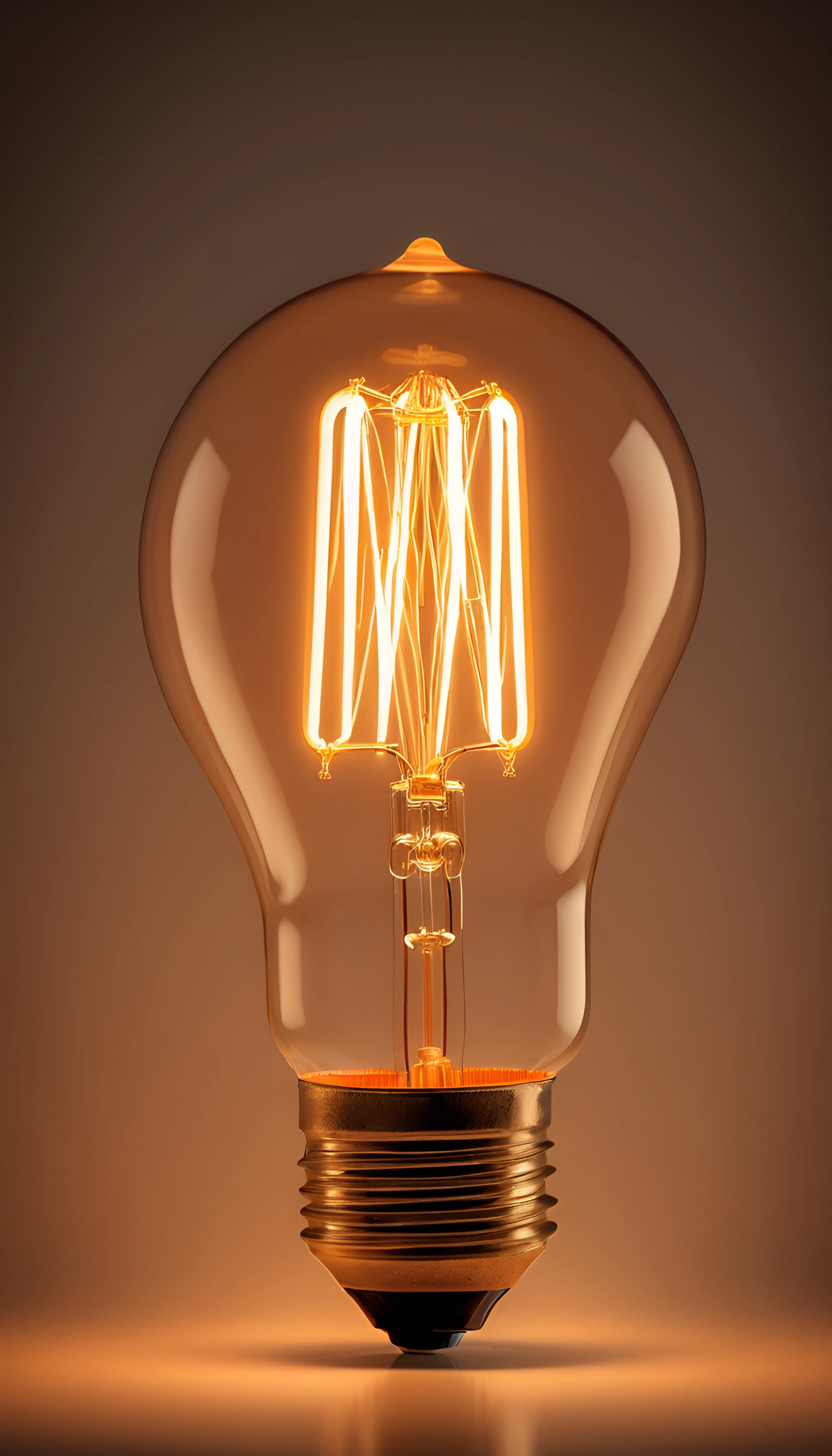 Vintage Edison Light Bulb - Free Download - AI Scribbles