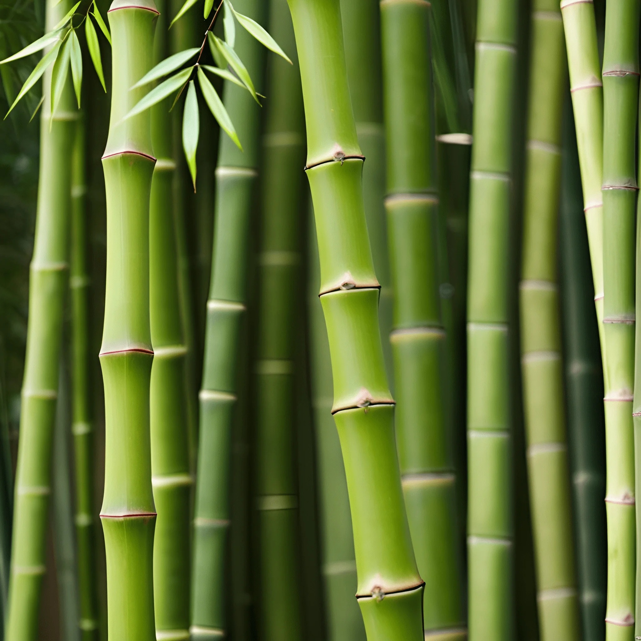 Lush Green Bamboo Stalks - Free Download - AI Scribbles