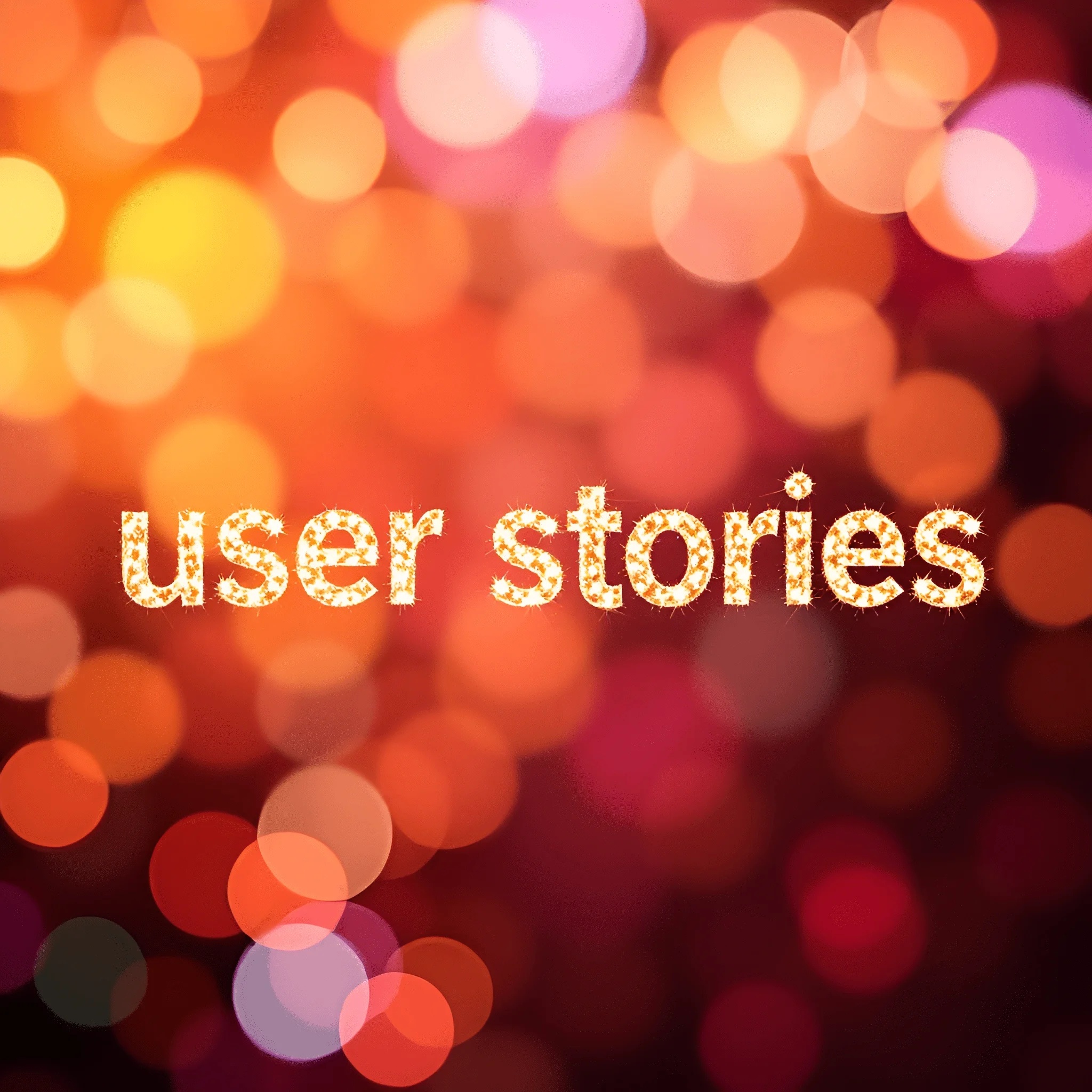 Text Story User Stories Text With Sparkling Light Effects - Free Download - AI ...