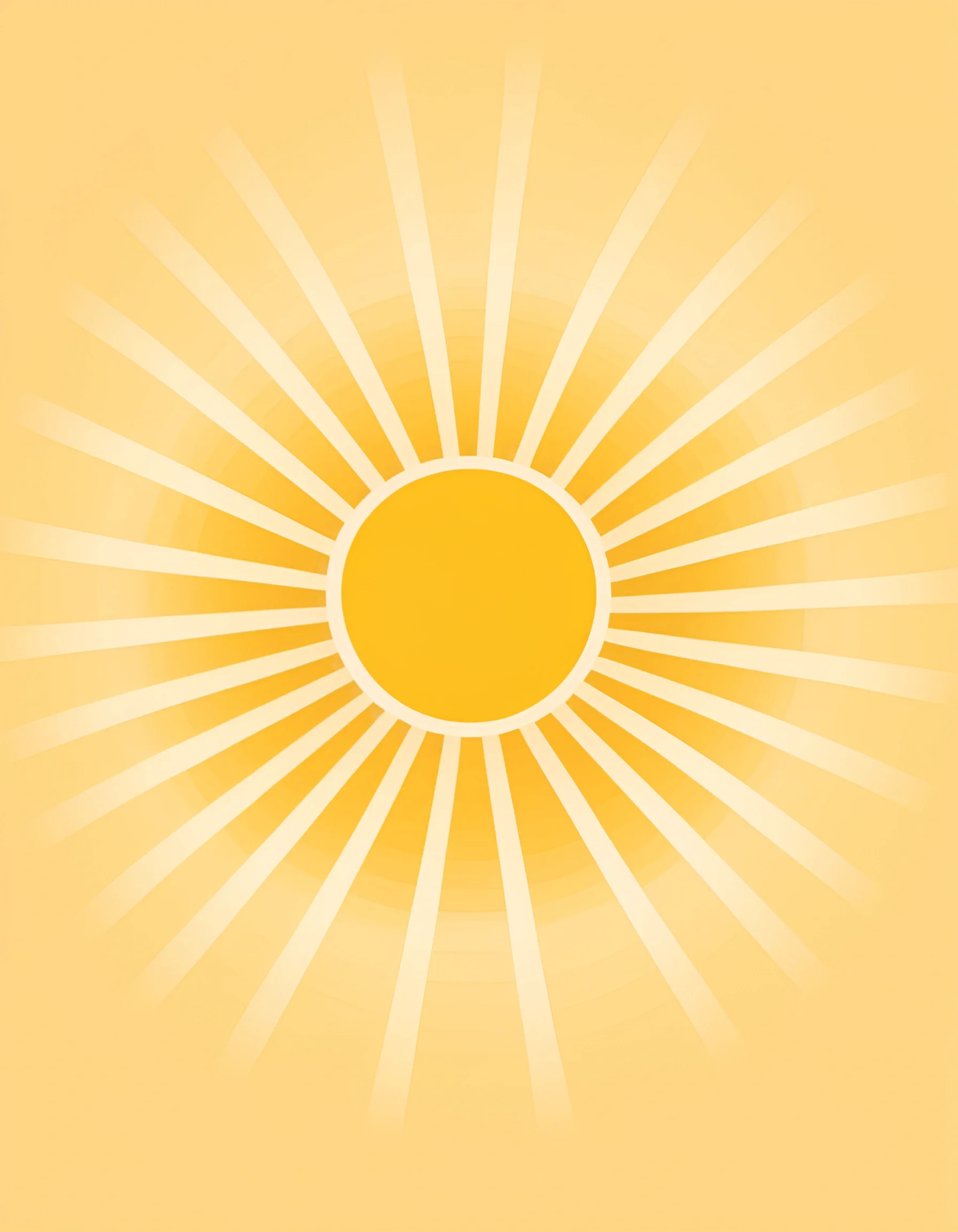 Sunshine Radiating Background Radiant Sunshine Background - Free Download - AI Scribbles