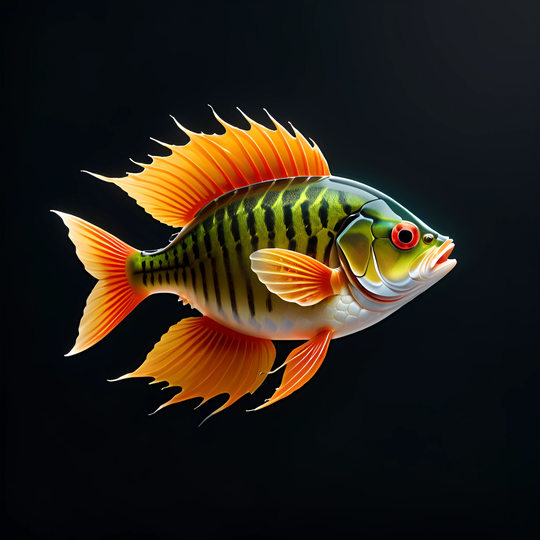 Colorful Tropical Fish - Free Download - AI Scribbles