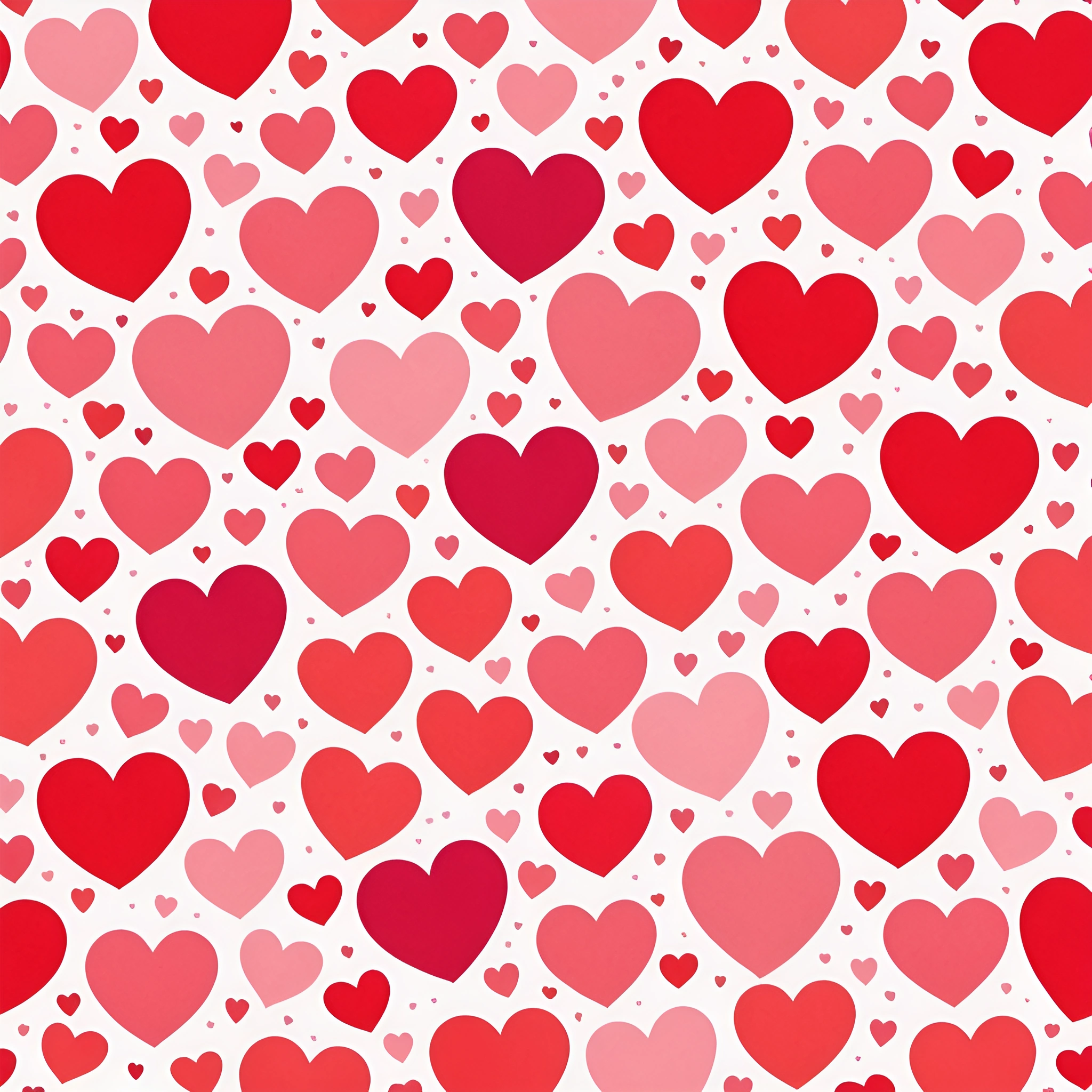 Background Font Heart Pattern Colorful Heart Pattern Background - Free Download - AI Scribbles