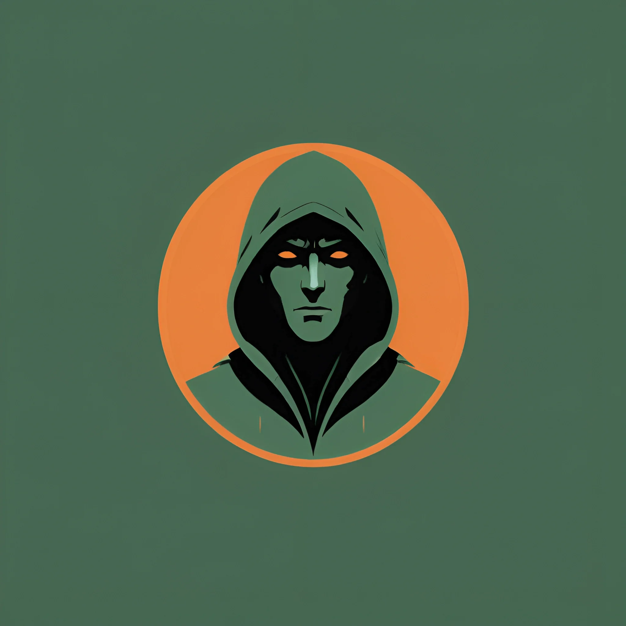 Mysterious Hooded Figure - Free Download - AI Scribbles