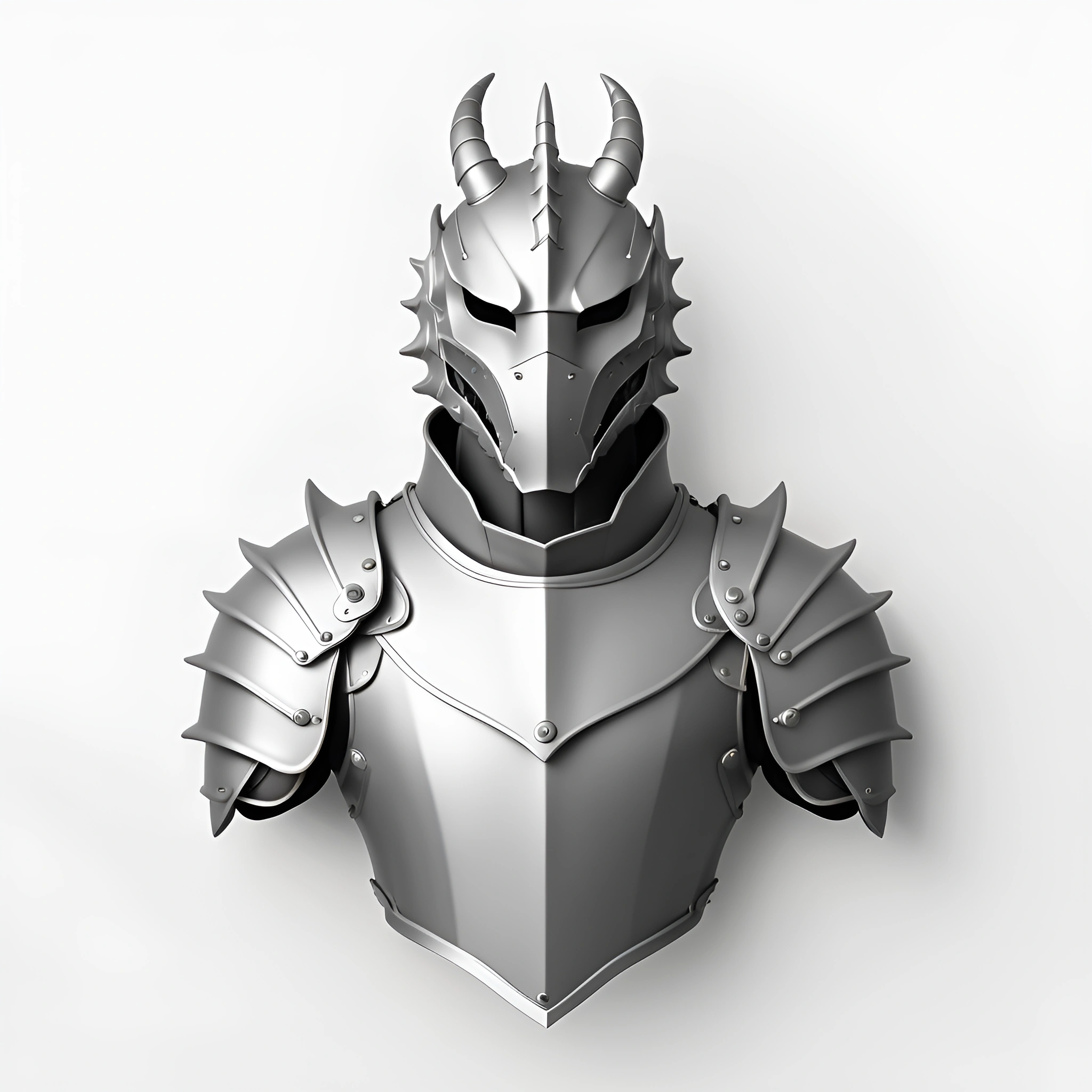 Dragon-Inspired Knight Armor - Free Download - AI Scribbles