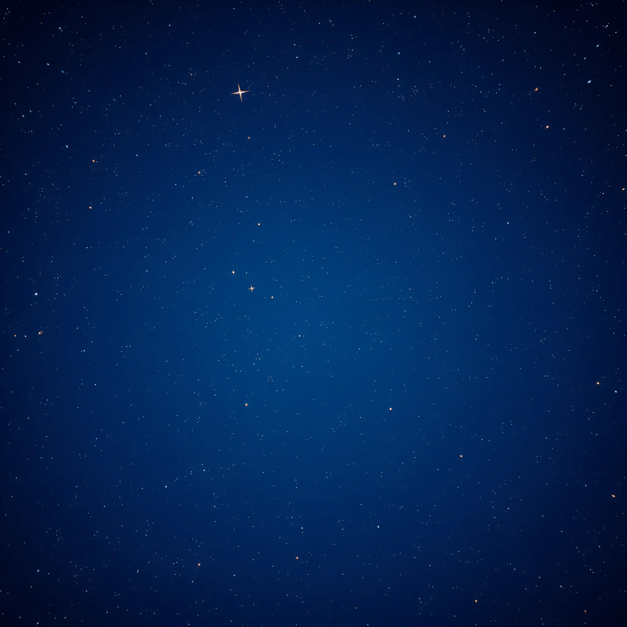 Deep Blue Starry Night Sky - Free Download - AI Scribbles