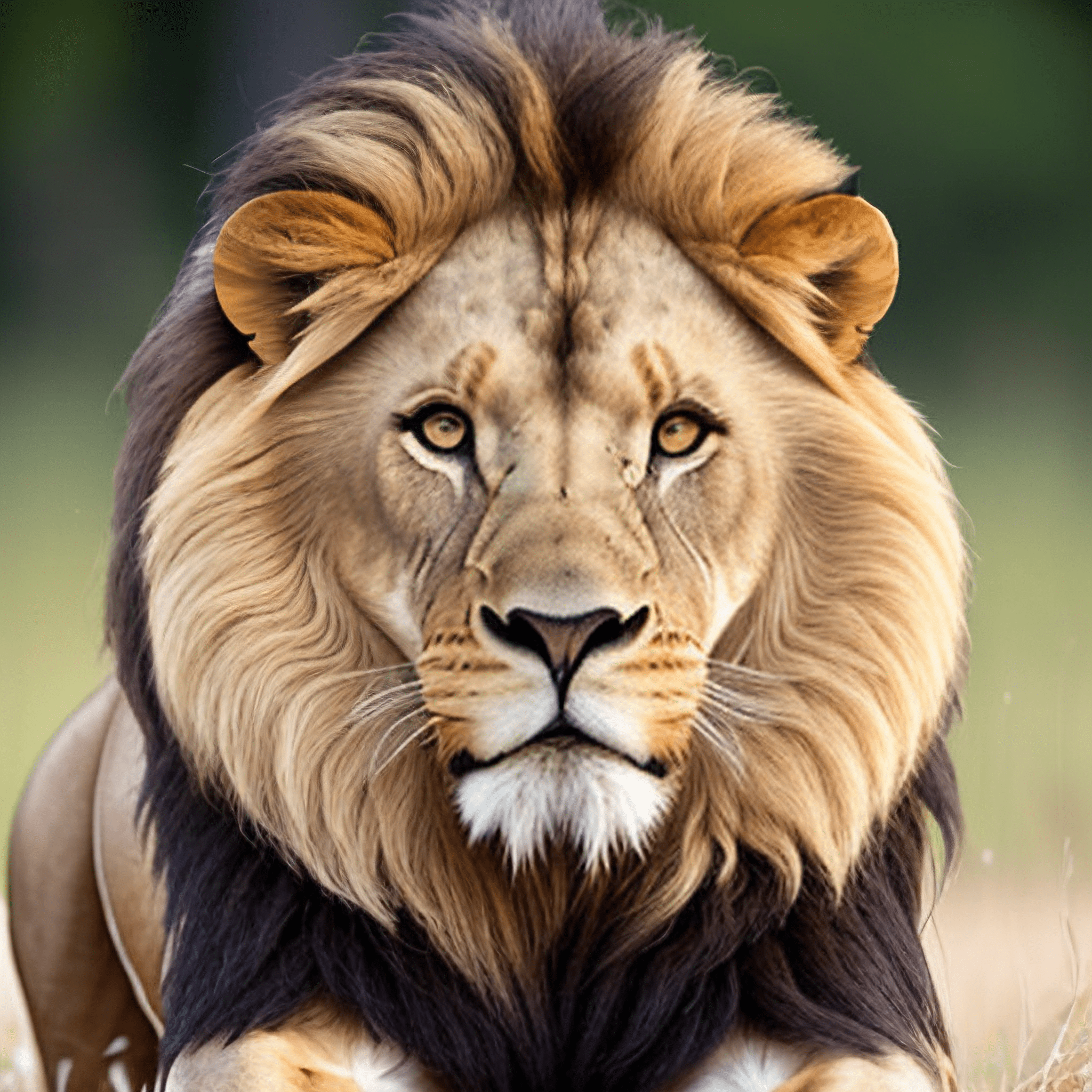 Majestic Male Lion in the Wild - Free Download - AI Scribbles