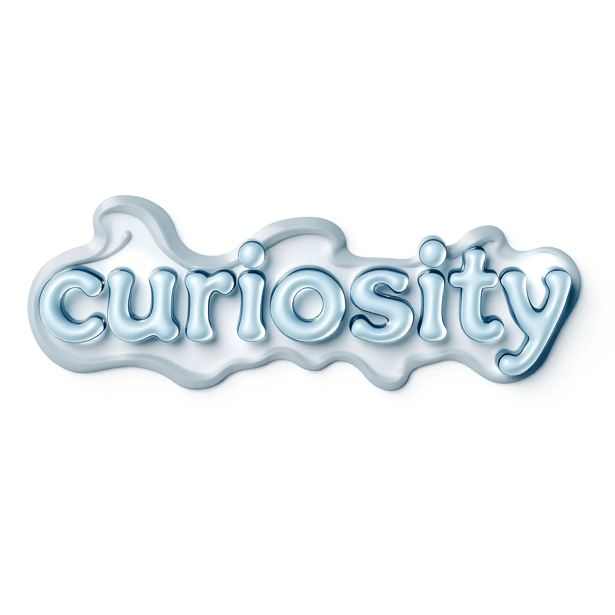 Curiosity Lettering Slant Curiosity Text Design - Free Download - AI Scribbles