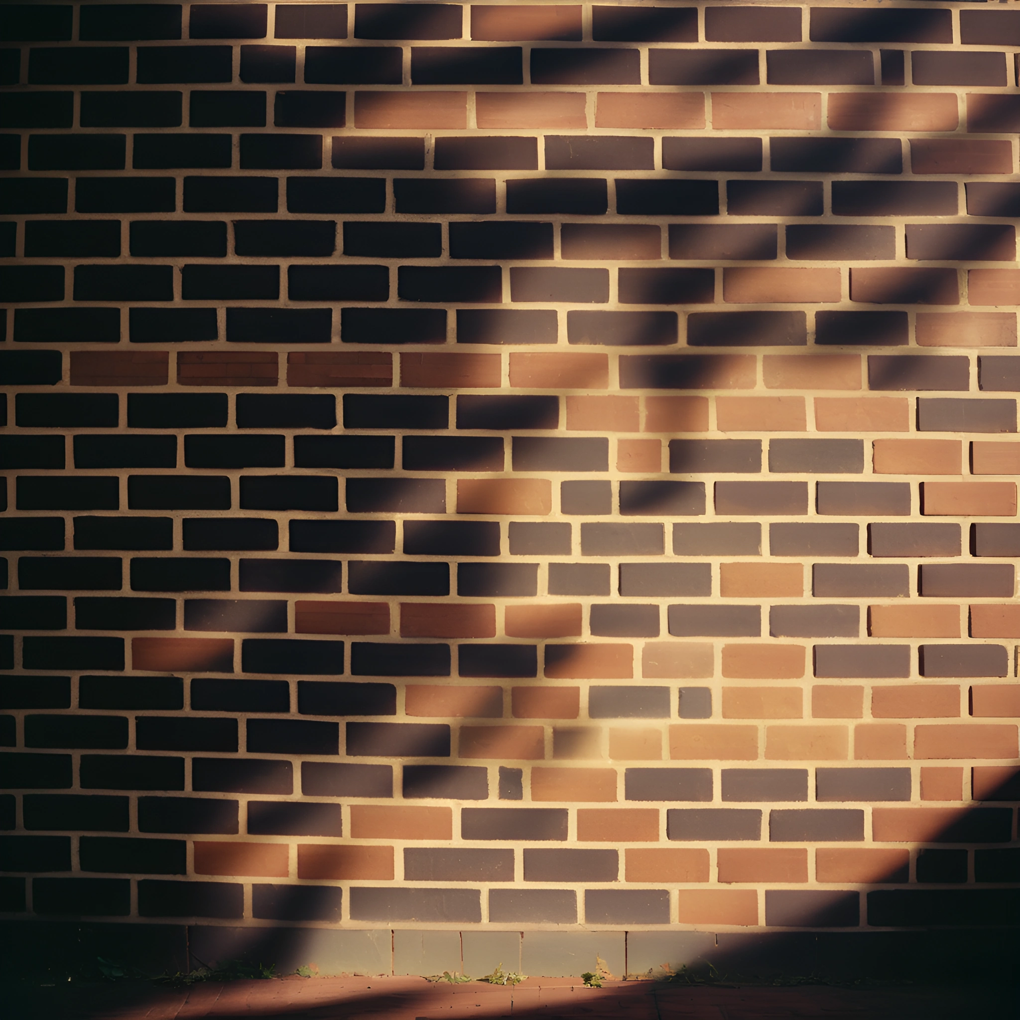Shadows on a Brick Wall - Free Download - AI Scribbles