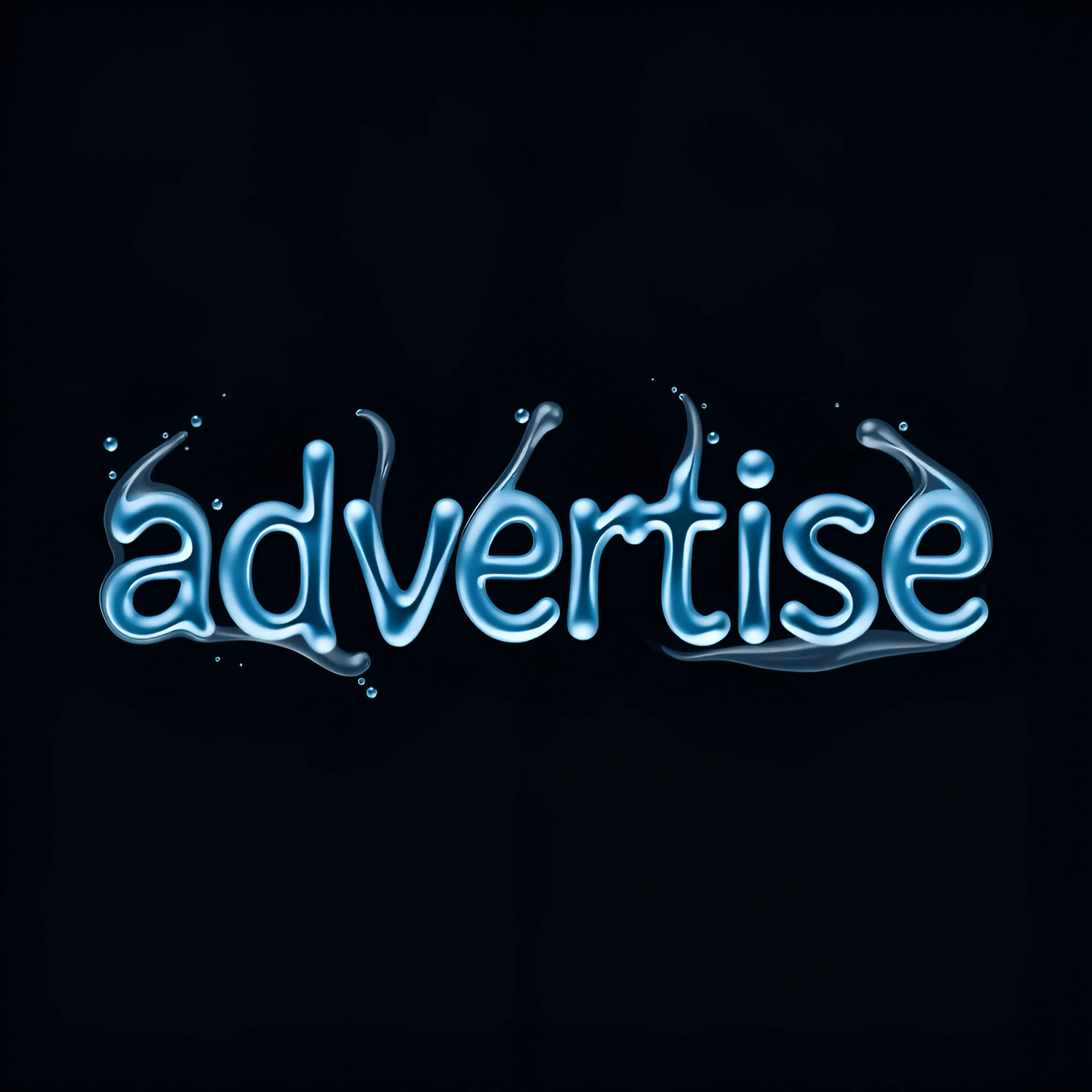 Water-Themed Advertisement Text - Free Download - AI Scribbles