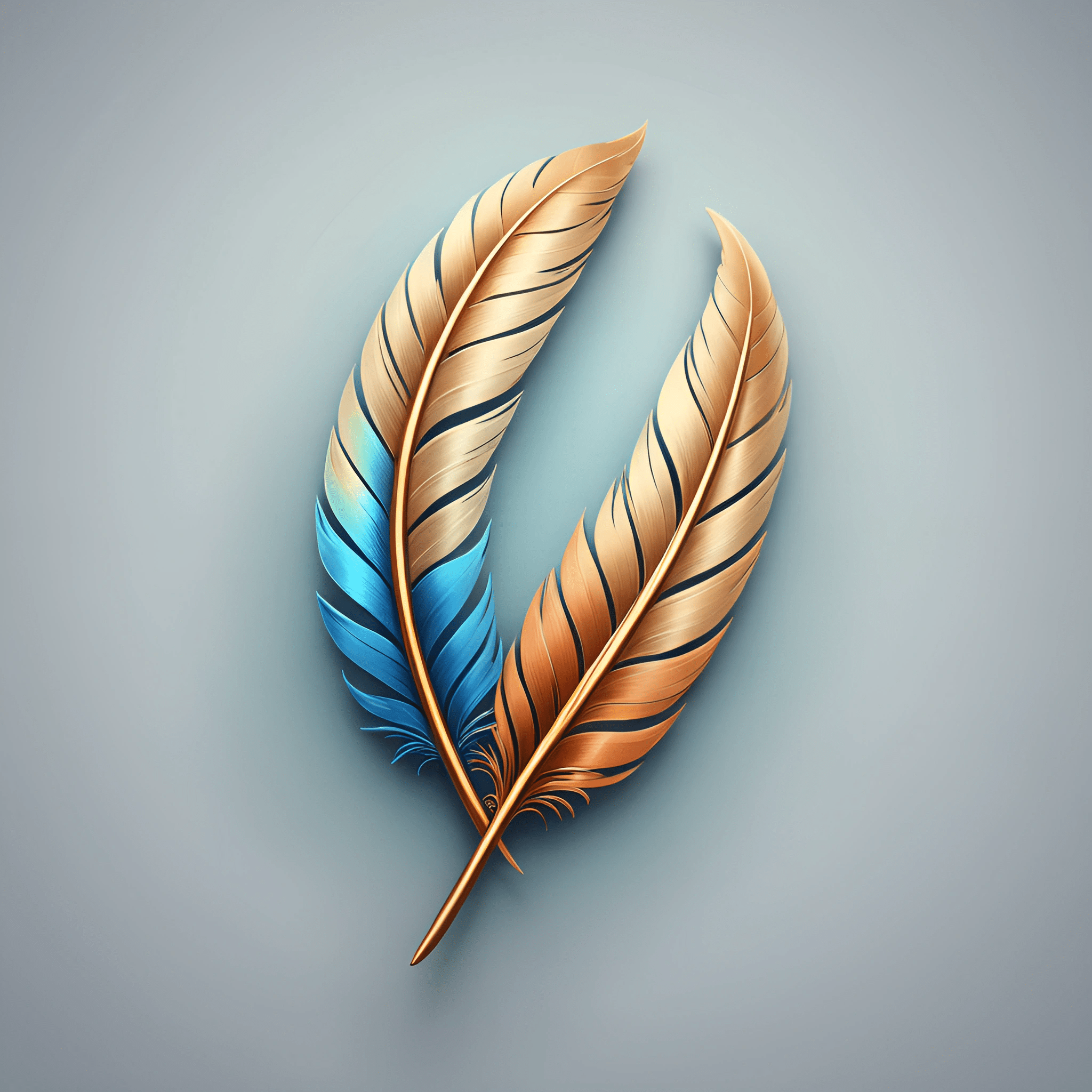 Elegant Feathers - Free Download - AI Scribbles