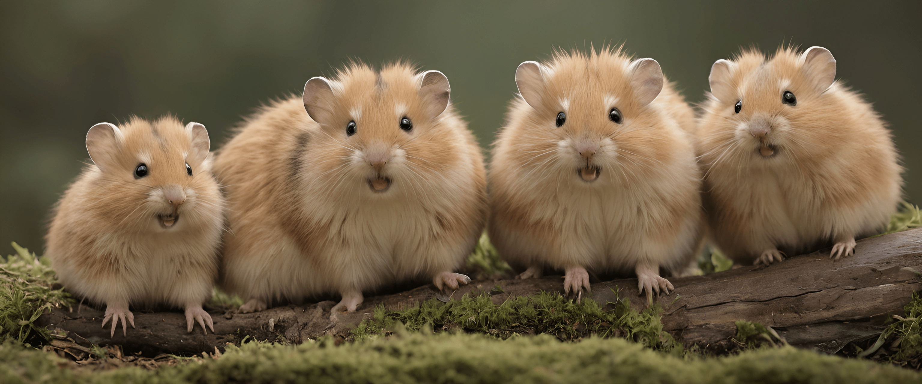 Adorable Hamsters in Nature - Free Download - AI Scribbles