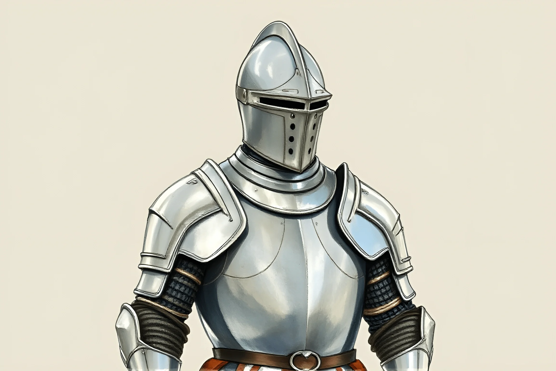Medieval Full Plate Knight Armor - Free Download - AI Scribbles