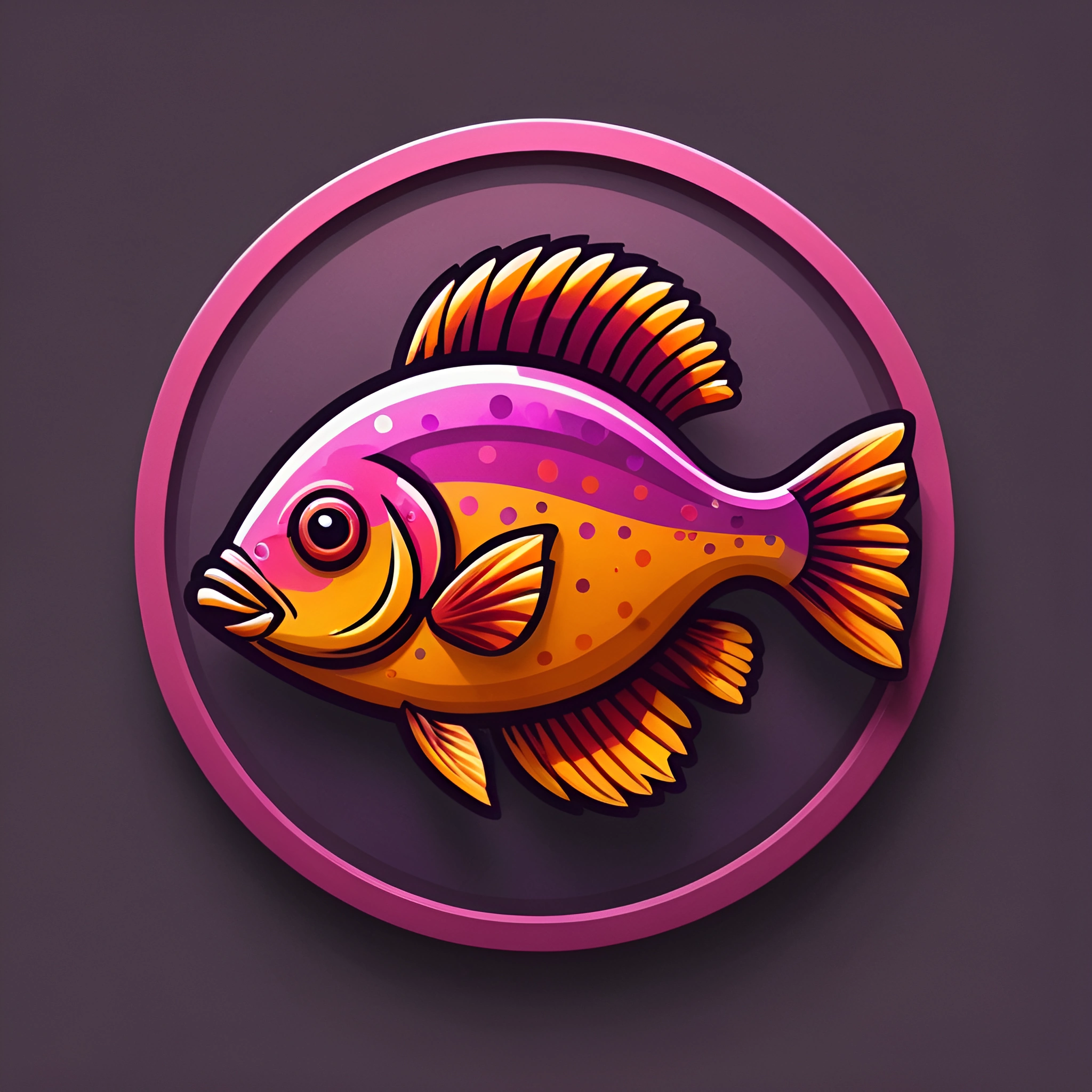Colorful Cartoon Fish Illustration - Free Download - AI Scribbles