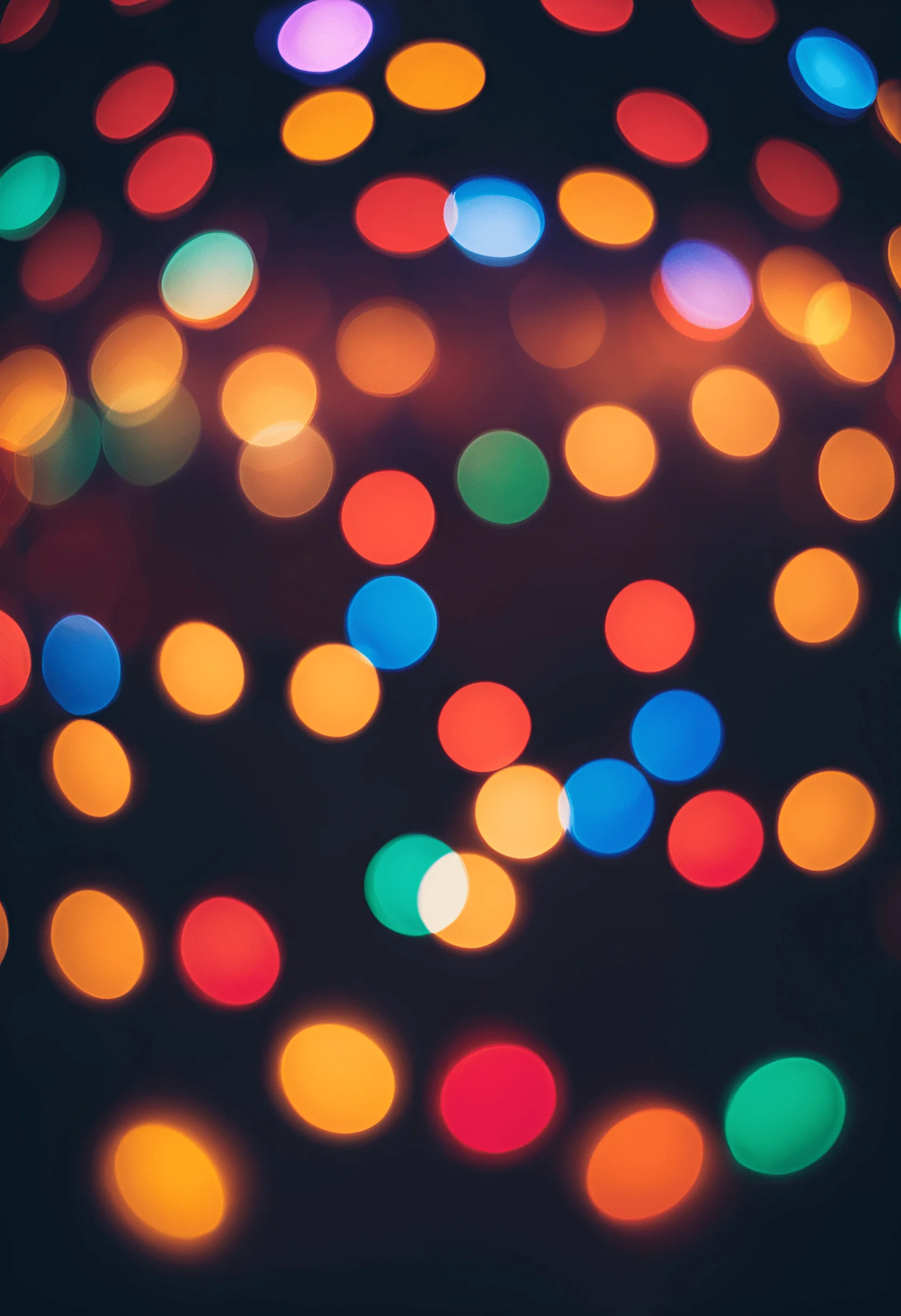 Colorful Blurred Lights - Free Download - AI Scribbles