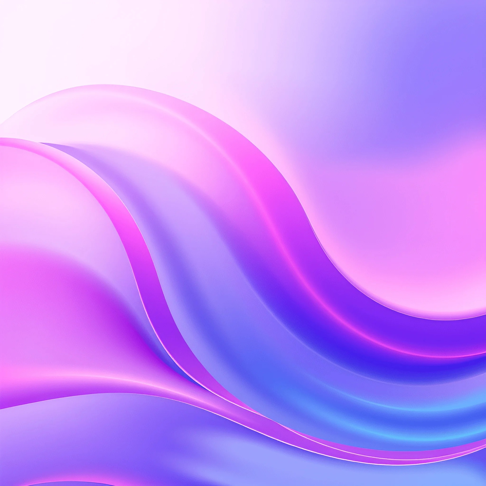 Purpull Color Wave Shape Abstract Smooth Purple and Blue Wave Shapes - Free Download - AI Scribbles