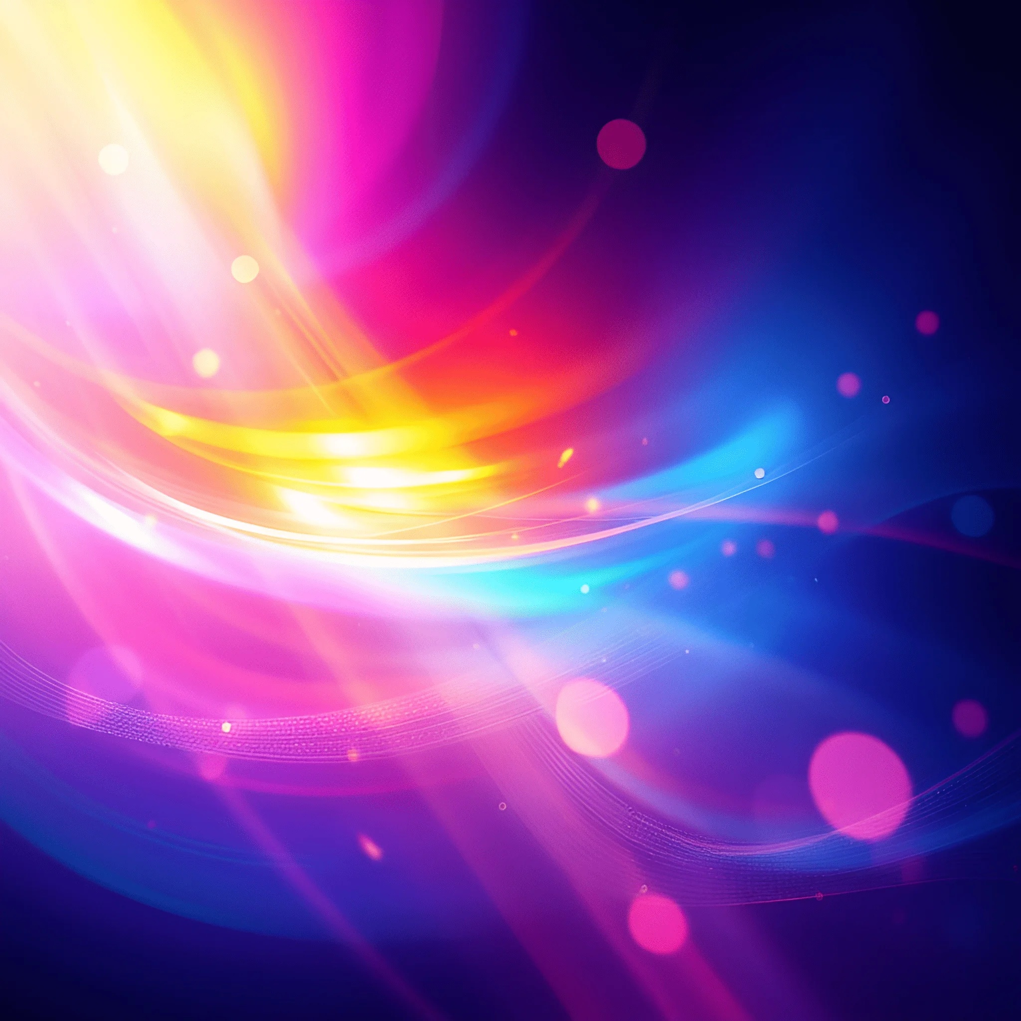 Abstract Colorful Light Designs Abstract Colorful Light Waves - Free Download - AI Scribbles